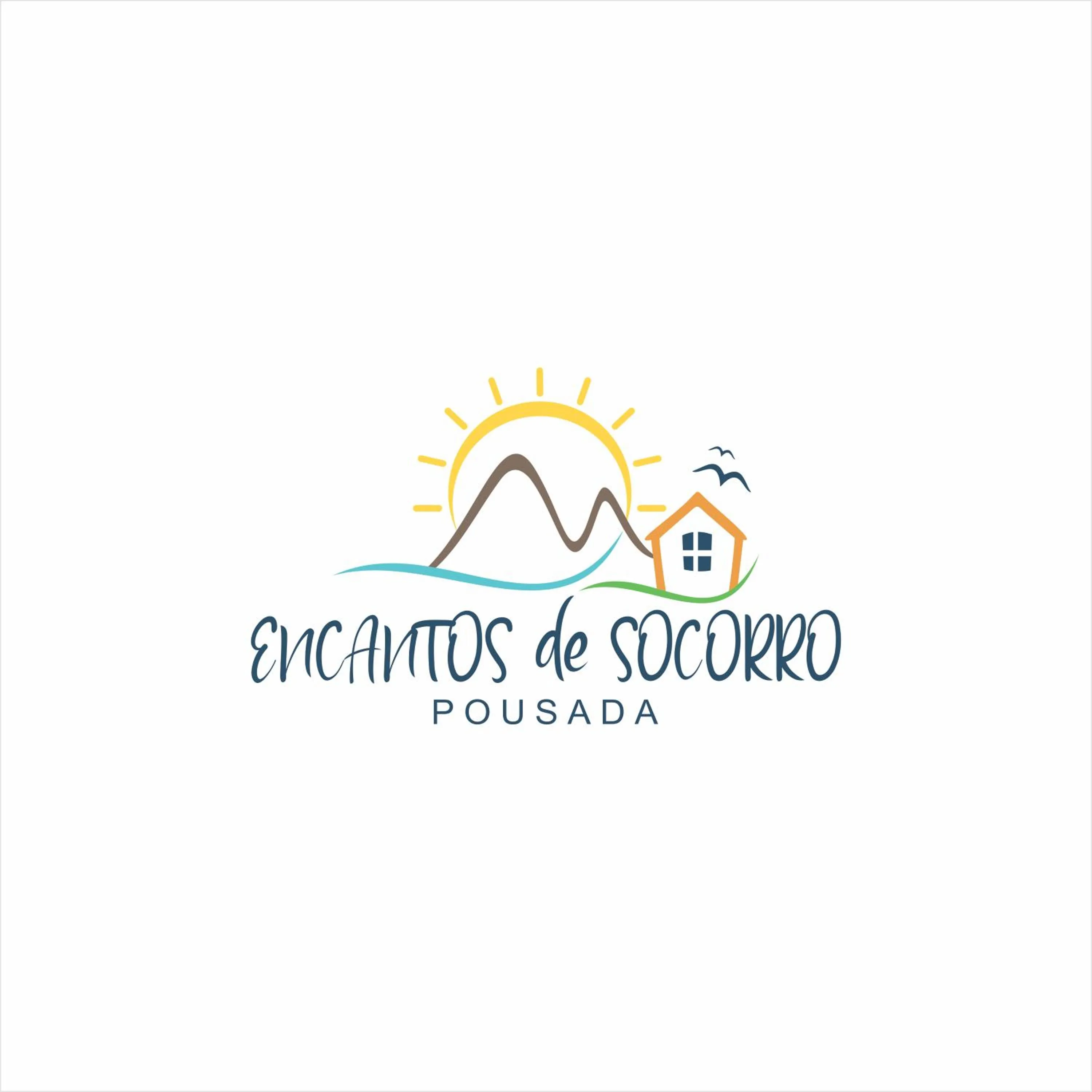 Property logo or sign in Pousada Encantos de Socorro