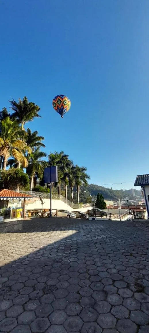 Inner courtyard view in Pousada Encantos de Socorro