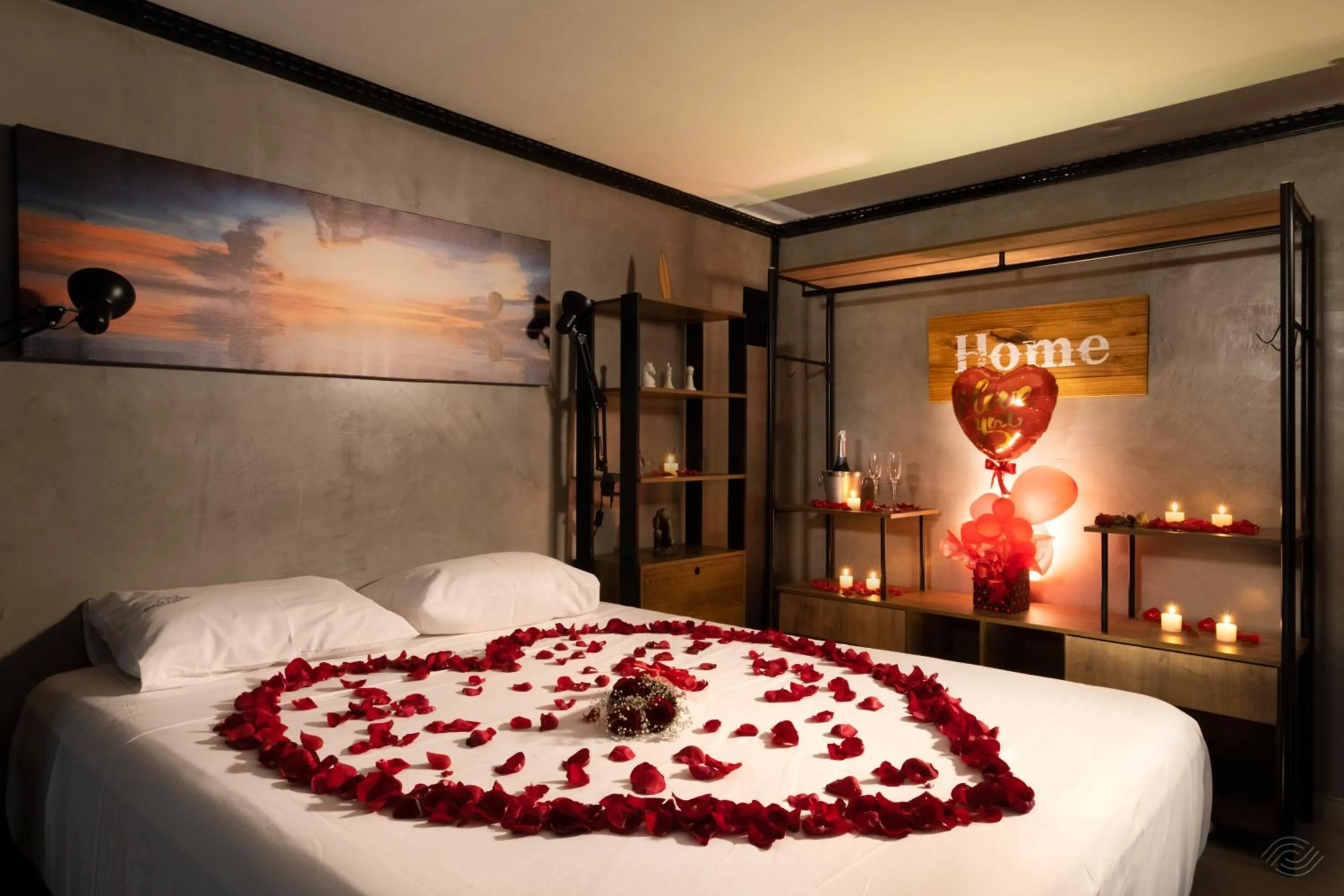 Bed in Pousada Encantos de Socorro