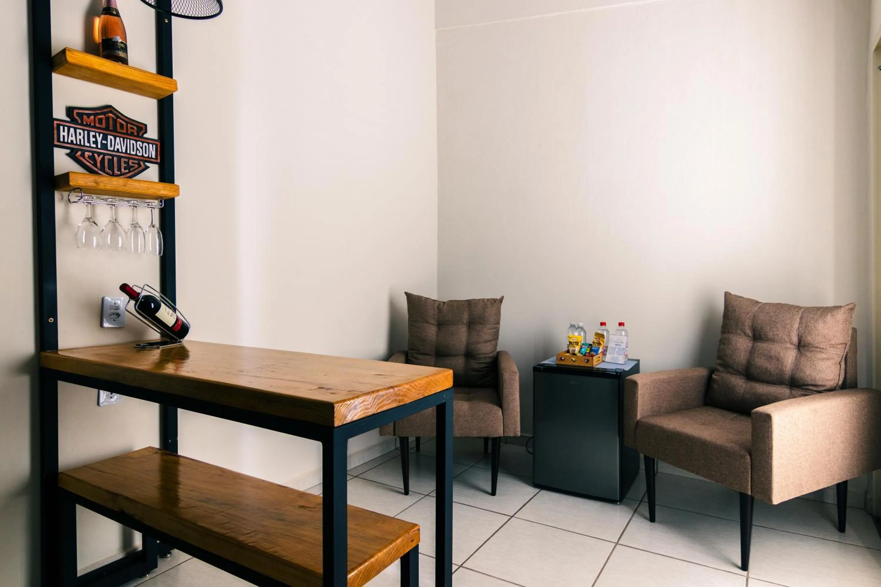 Seating area in Pousada Encantos de Socorro