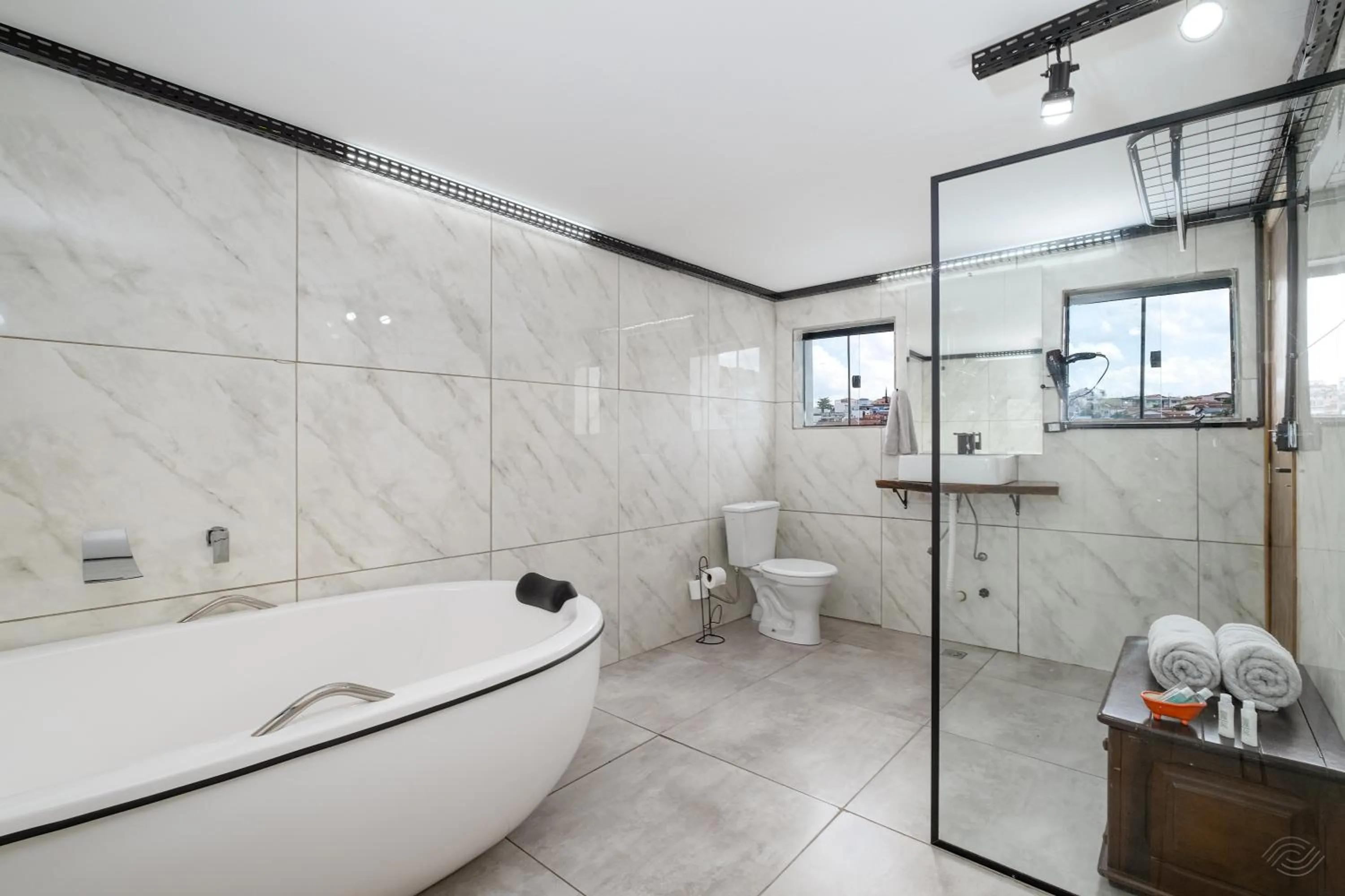 Shower in Pousada Encantos de Socorro