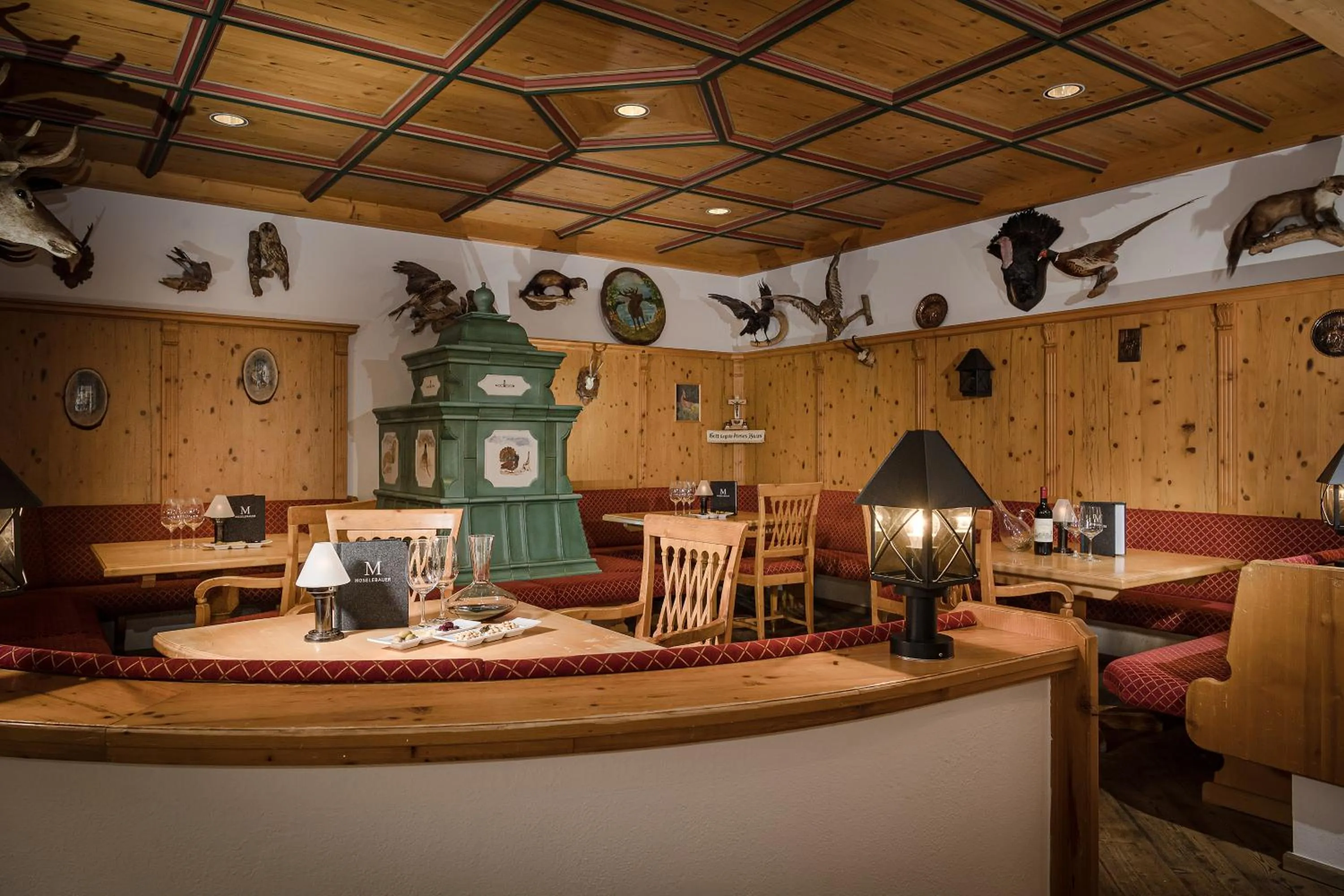 Lobby or reception in Hotel Moselebauer