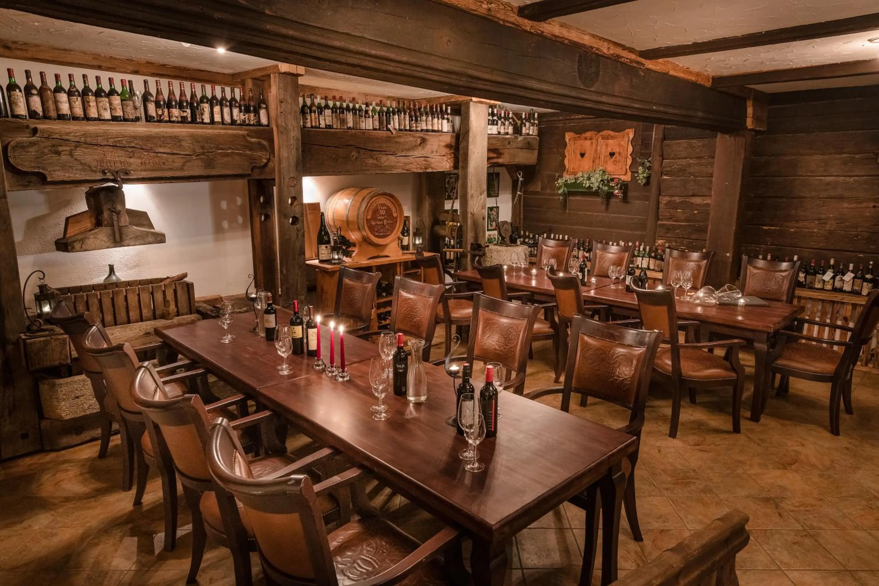 Dining area in Hotel Moselebauer