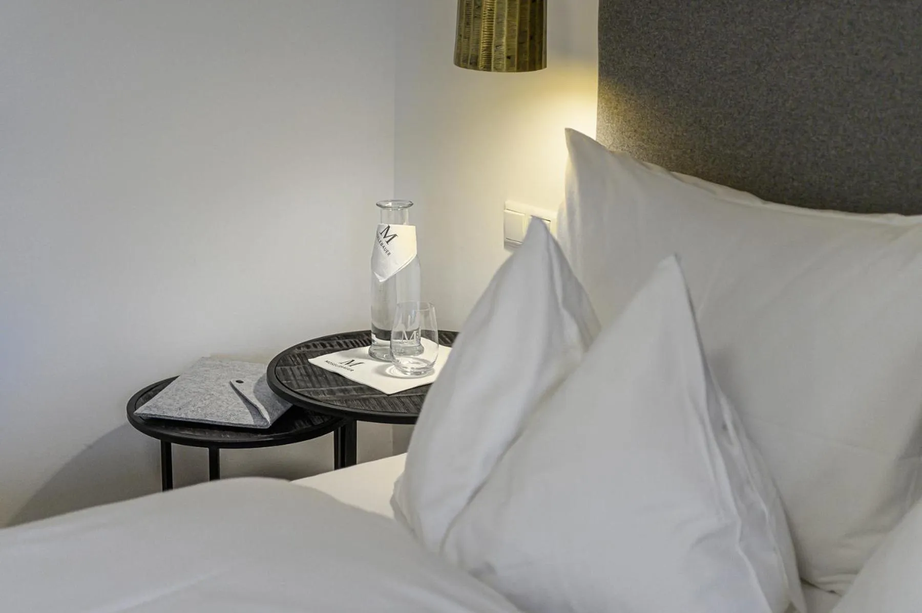 Bed in Hotel Moselebauer