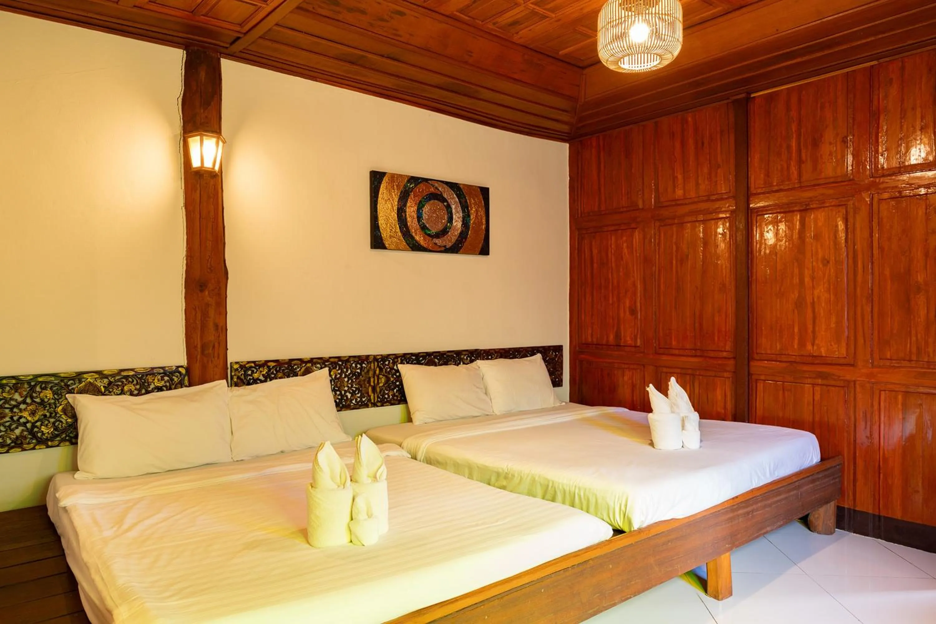 Bedroom in Romsak Lanna Resort