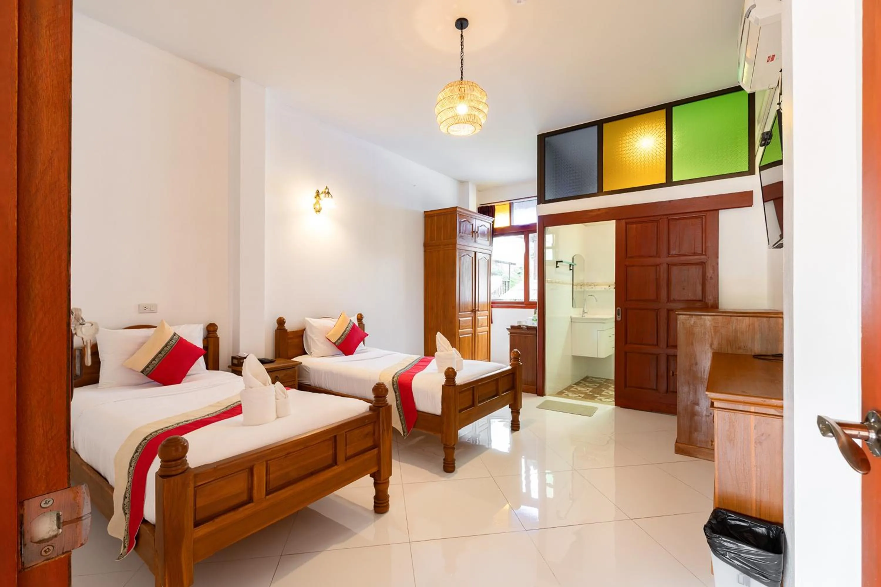 Bedroom in Romsak Lanna Resort