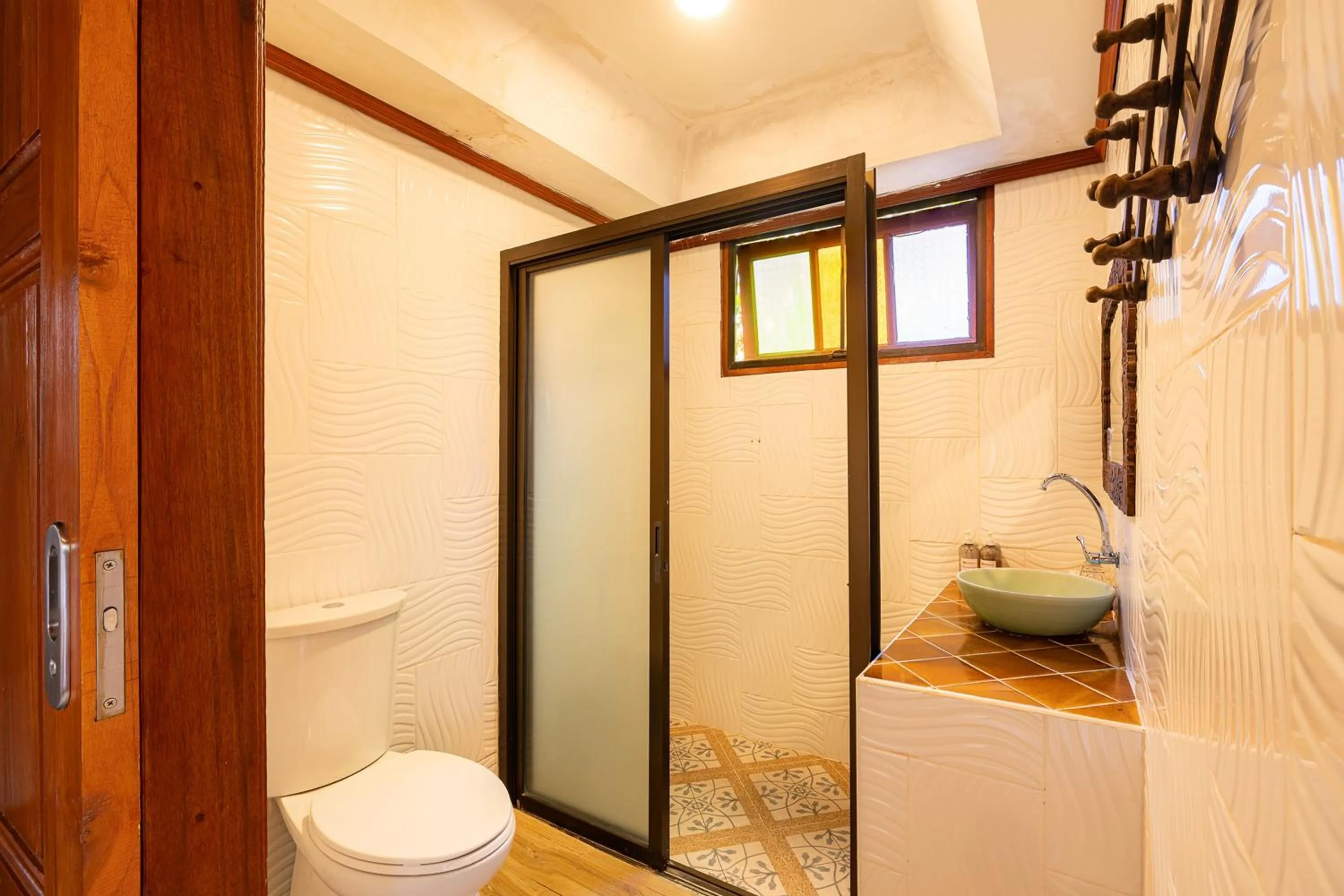 Shower in Romsak Lanna Resort