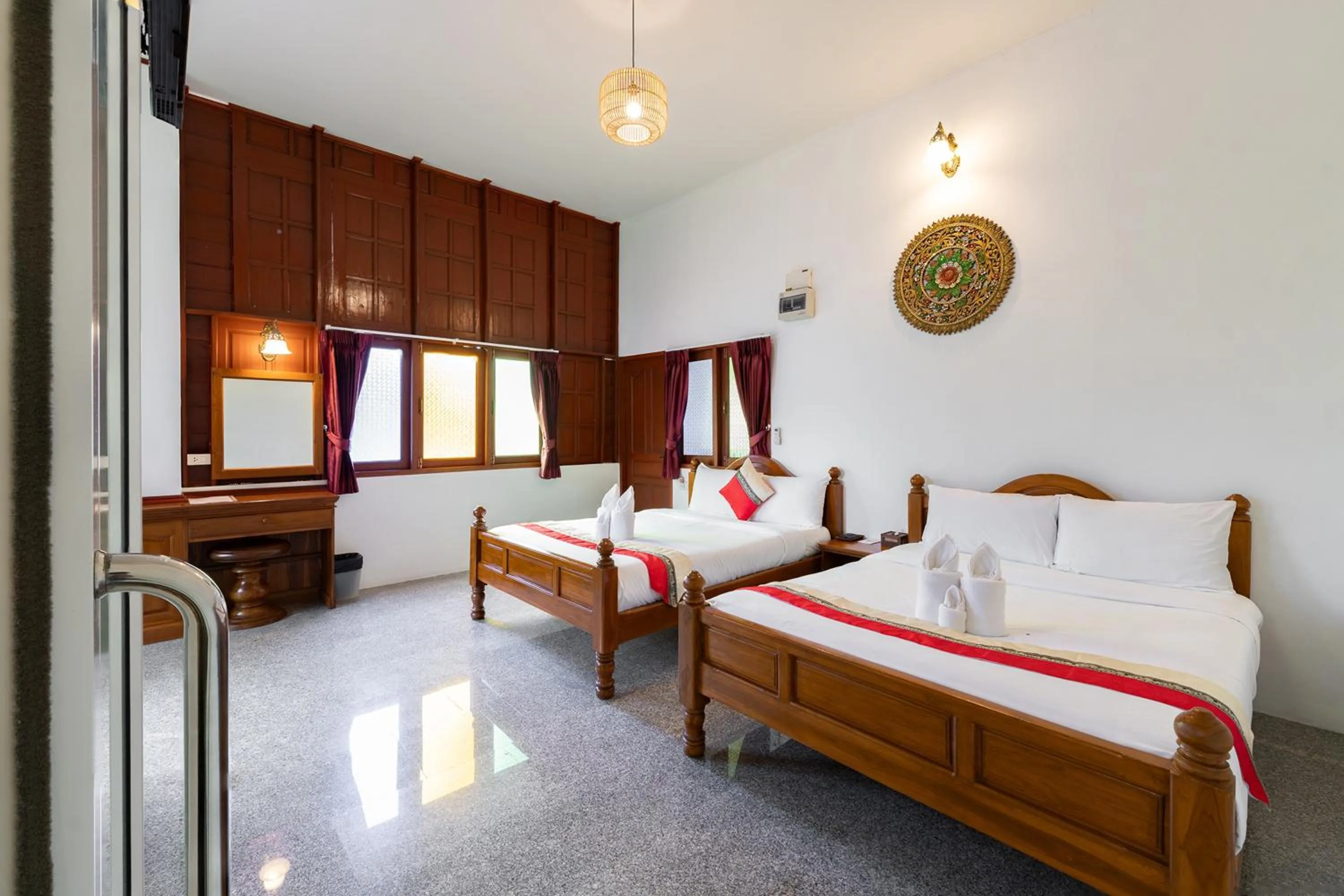 Bedroom in Romsak Lanna Resort