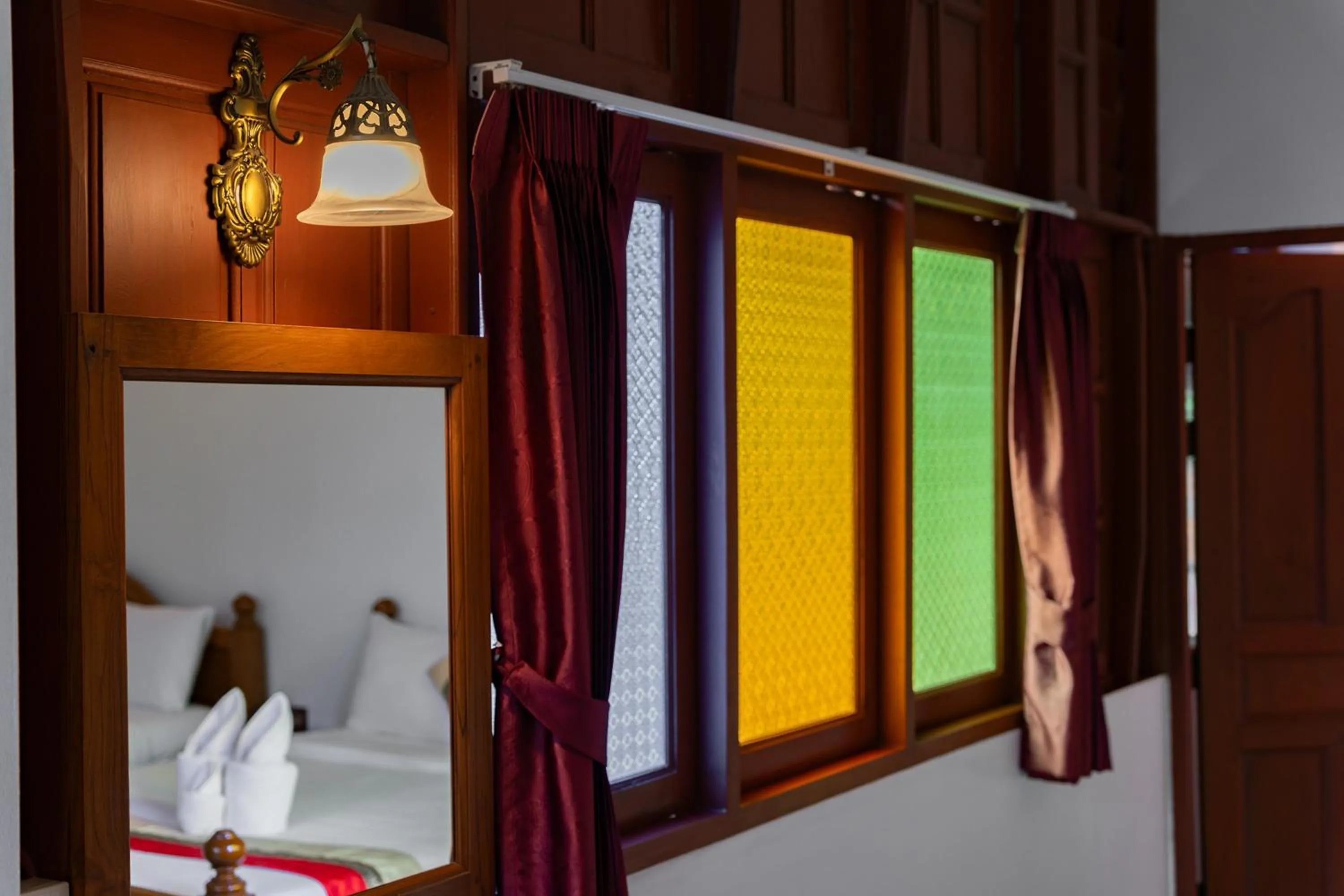 Bedroom in Romsak Lanna Resort