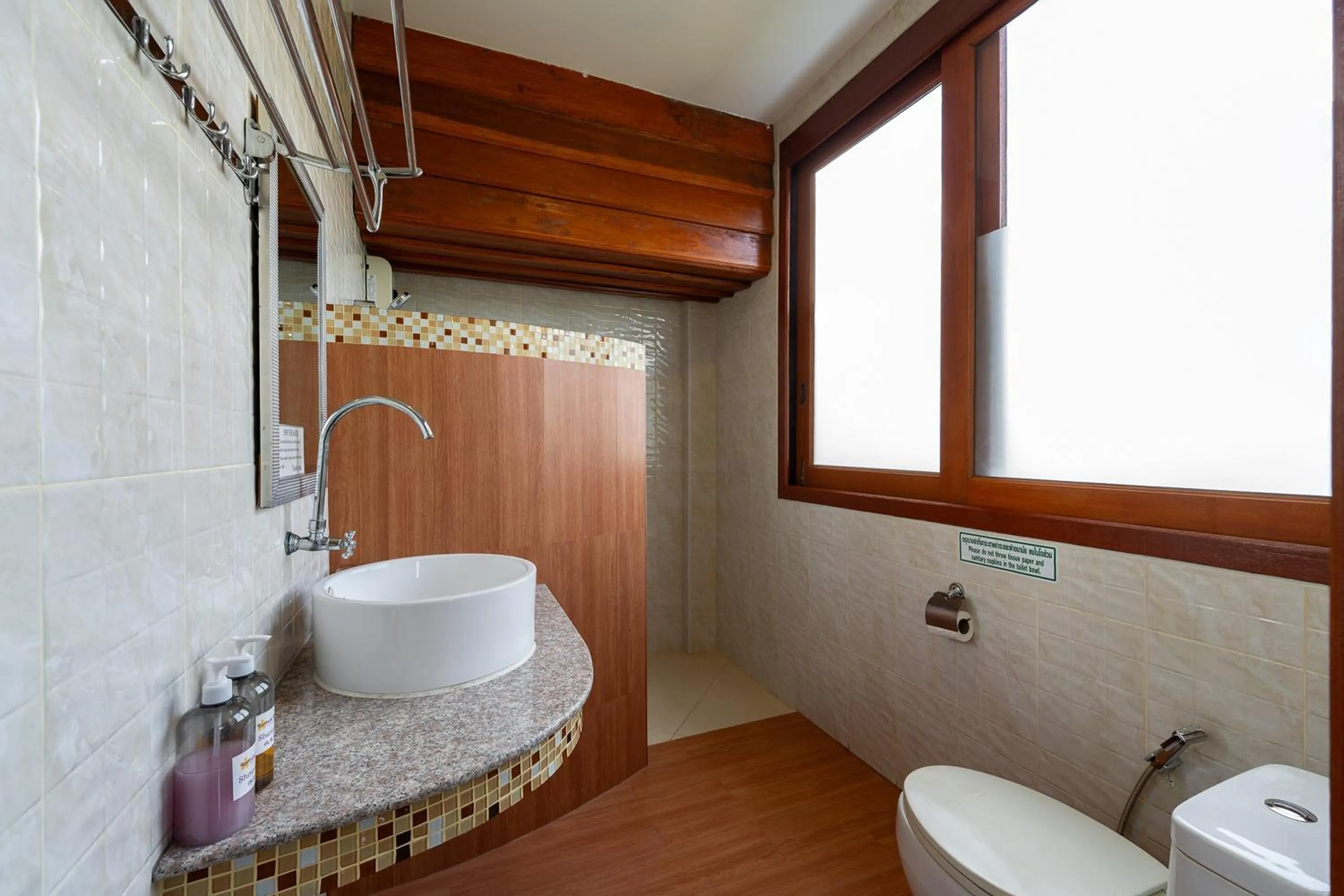 Shower in Romsak Lanna Resort