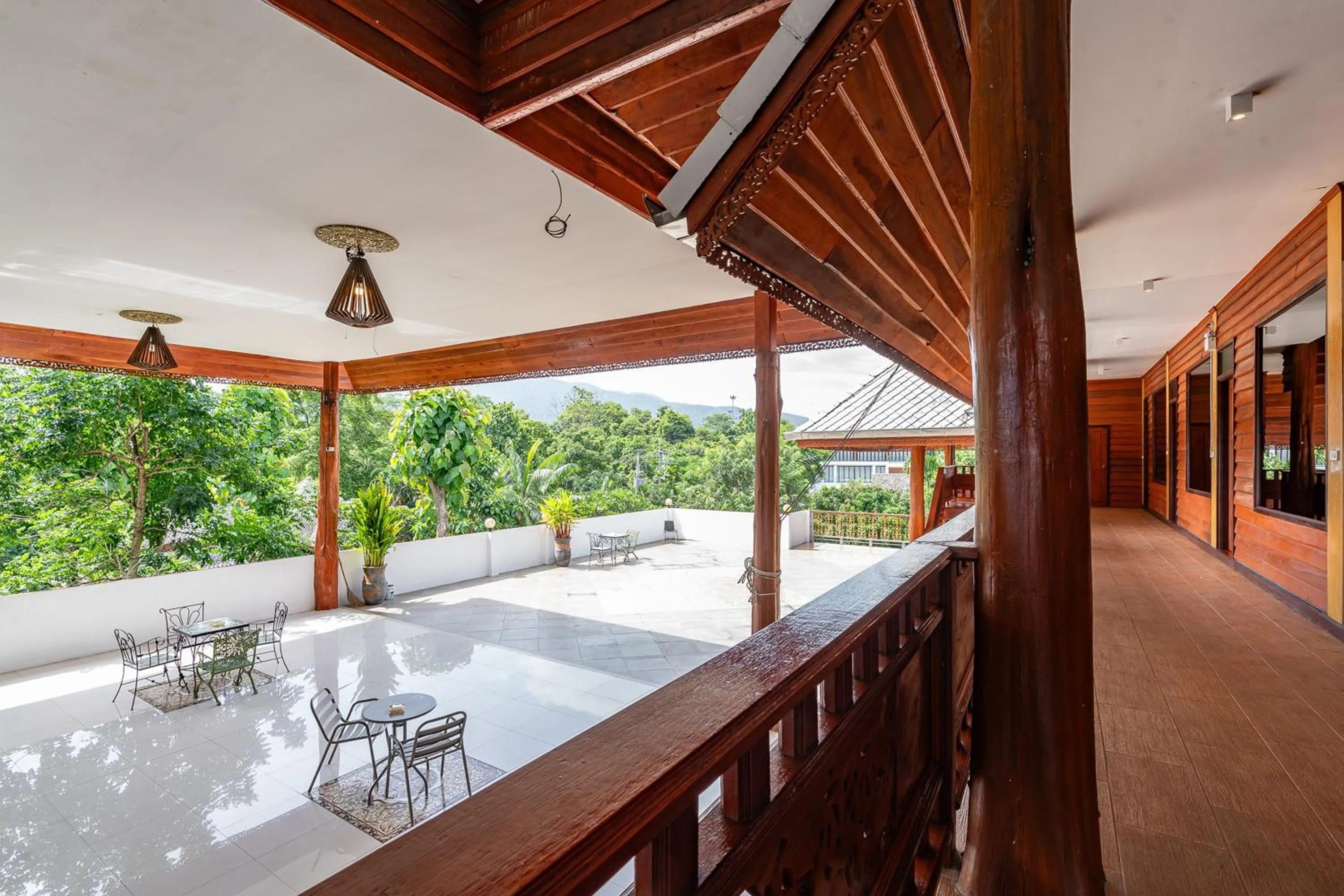 Balcony/Terrace in Romsak Lanna Resort