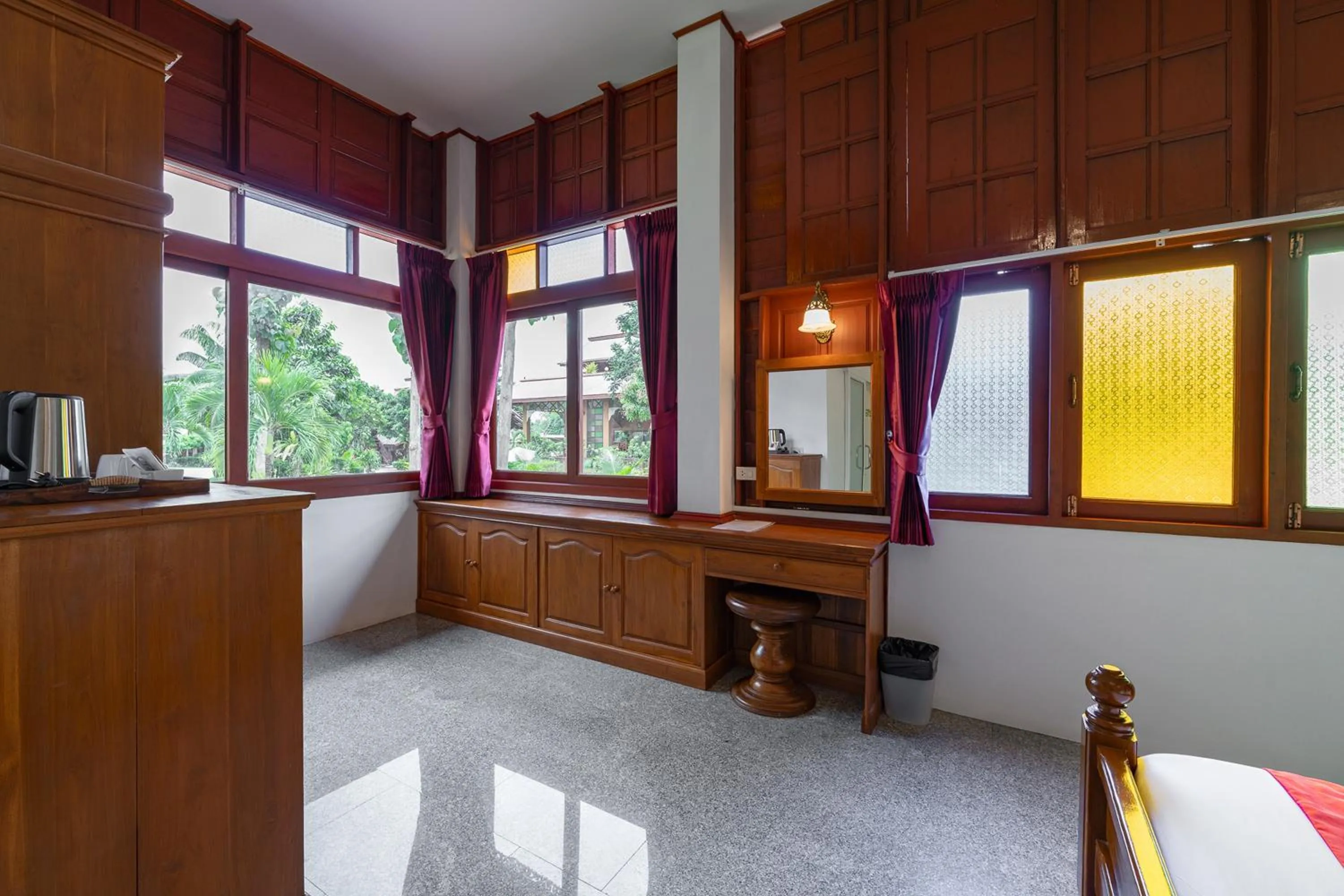 Bedroom in Romsak Lanna Resort