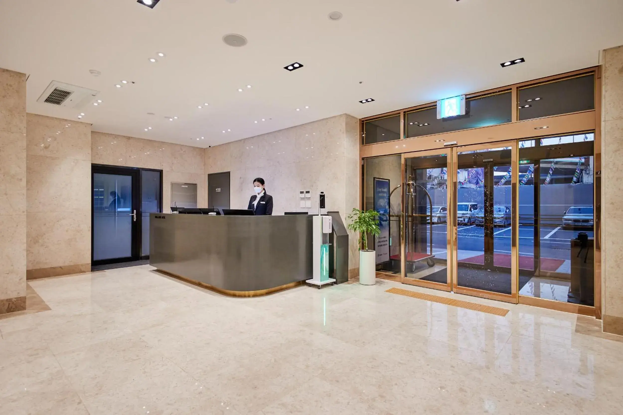 Lobby or reception in Gwangju H1 Hotel Lobby or reception in Gwangju H1 Hotel