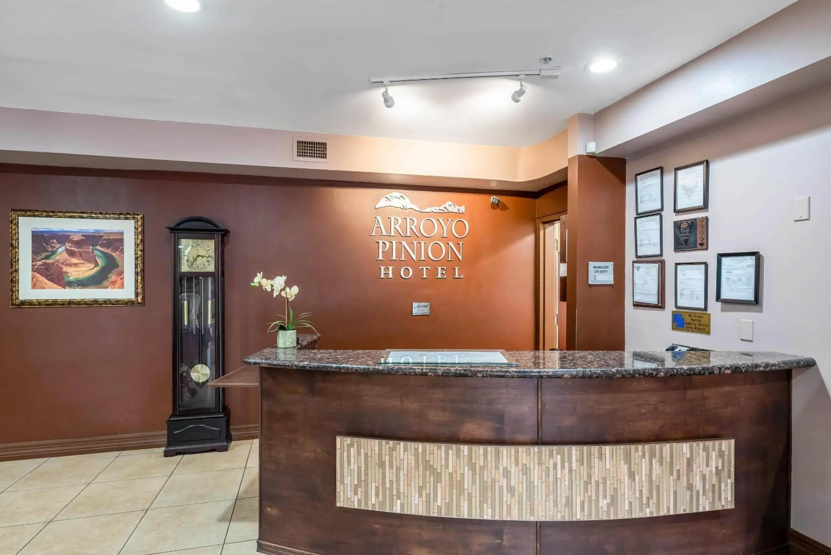 Lobby or reception in Arroyo Pinion Hotel, an Ascend Collection Hotel Lobby or reception in Arroyo Pinion Hotel, an Ascend Collection Hotel
