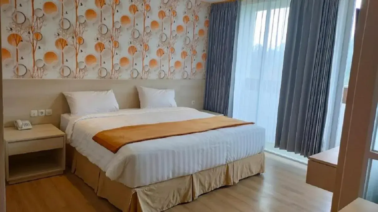 Bed in Hotel Lereng Bromo Bed in Hotel Lereng Bromo