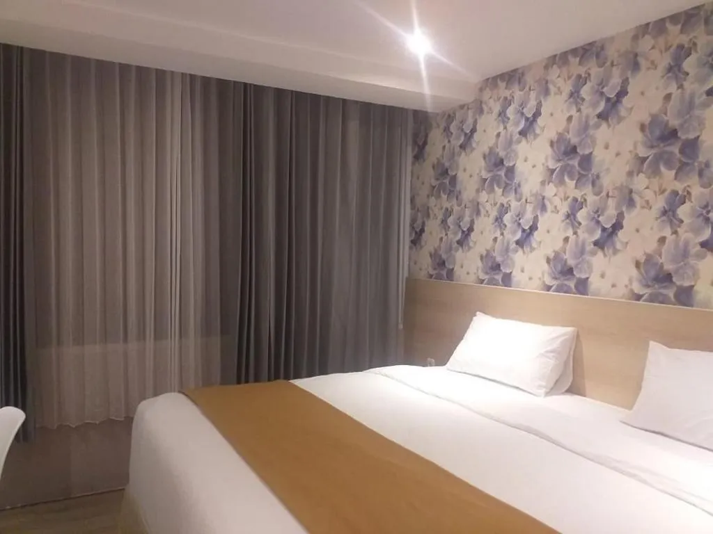 Bed in Hotel Lereng Bromo