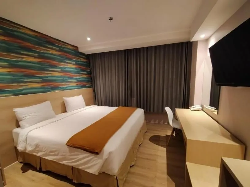 Bed in Hotel Lereng Bromo