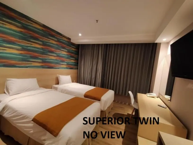 Bed in Hotel Lereng Bromo