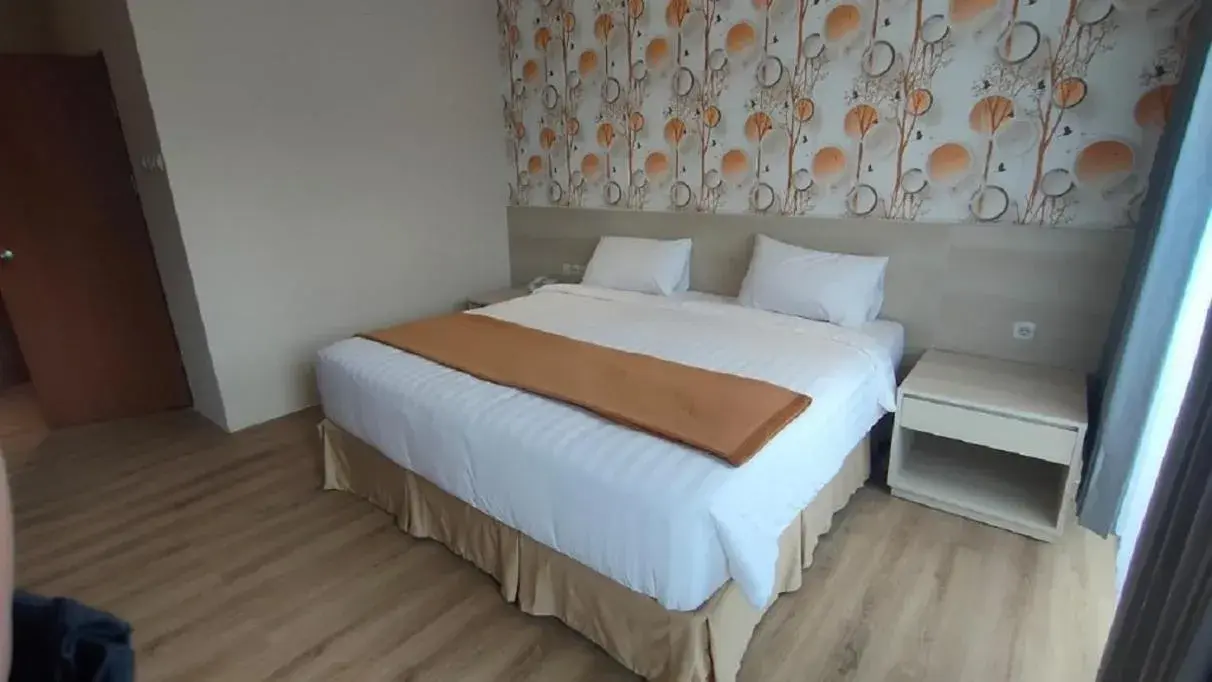 Bed in Hotel Lereng Bromo Bed in Hotel Lereng Bromo