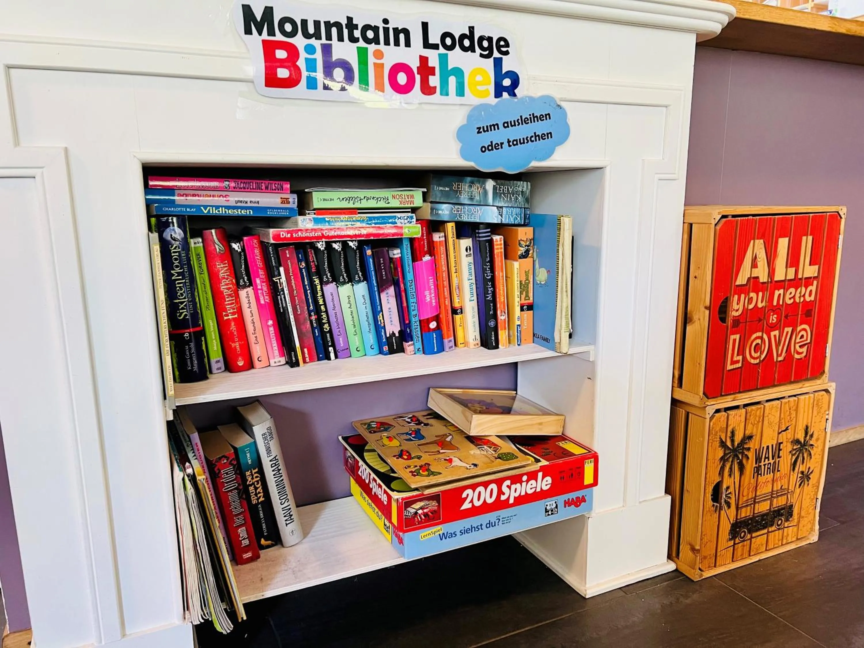 Game Room in Mountain Lodge Backpackercamp
