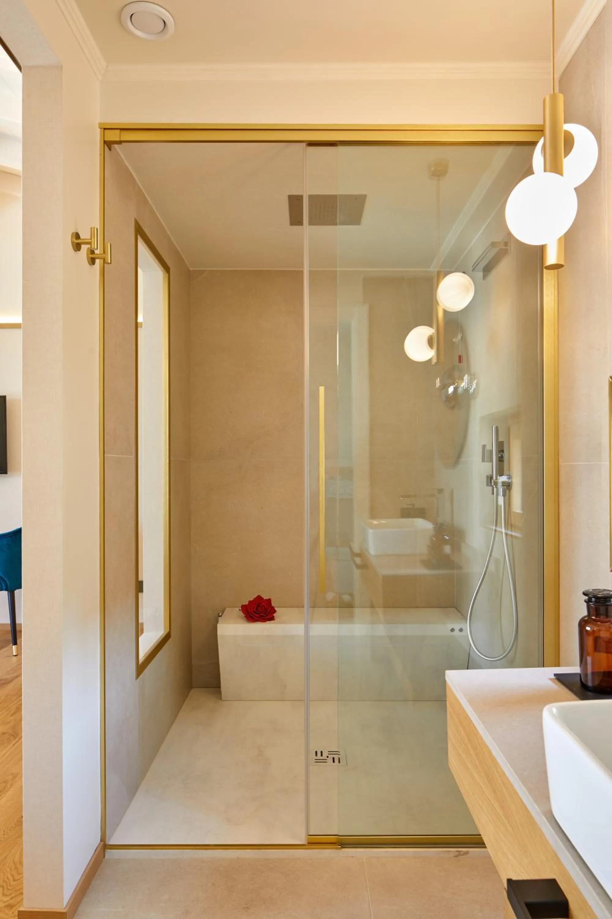 Shower in Relais Forte Benedek Wine & SPA - Adults Only