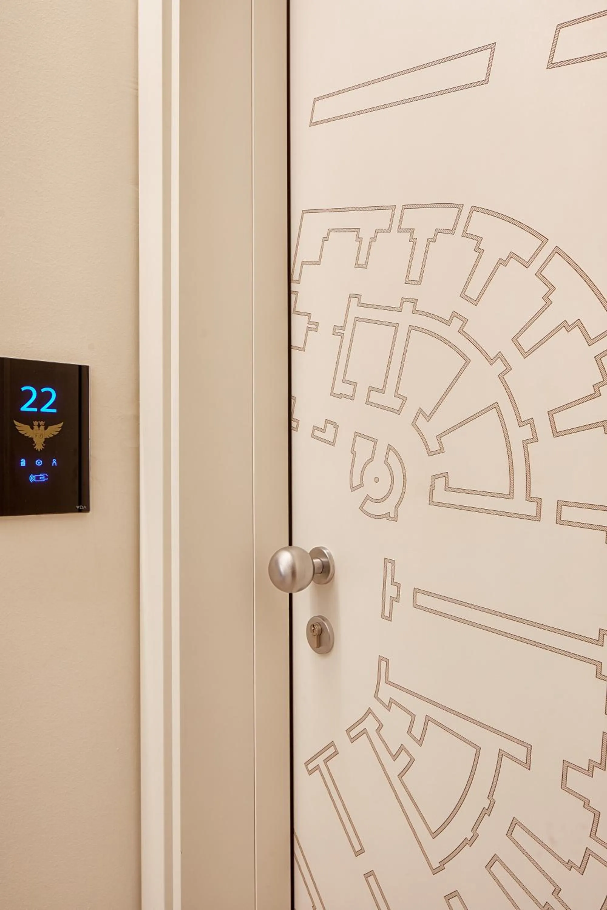 Decorative detail in Relais Forte Benedek Wine & SPA - Adults Only