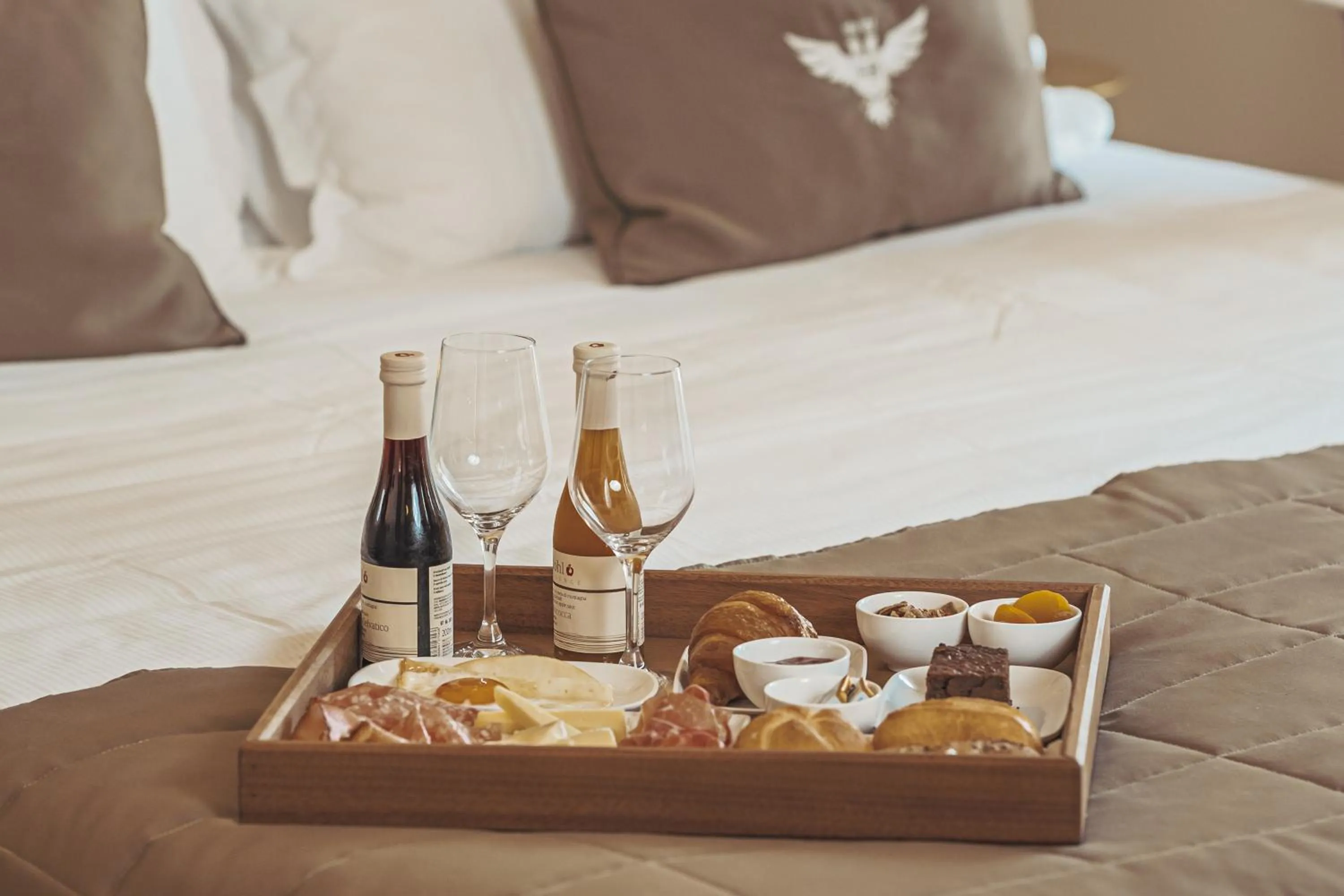 Bed in Relais Forte Benedek Wine & SPA - Adults Only