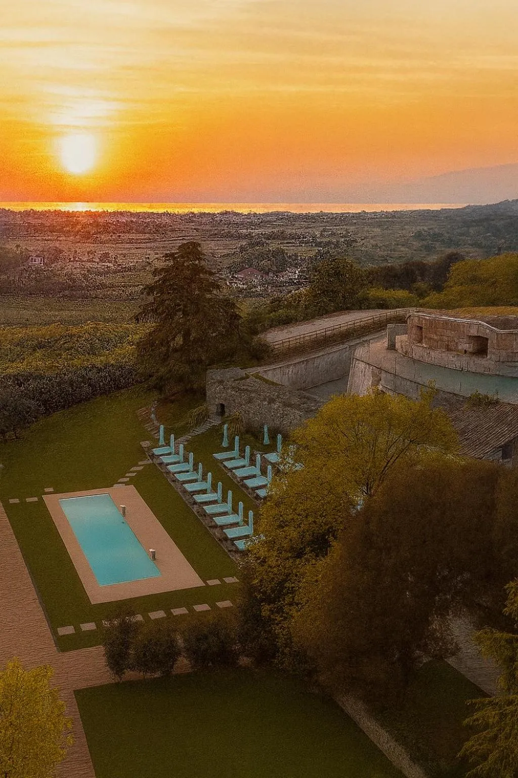 Bird's eye view in Relais Forte Benedek Wine & SPA - Adults Only