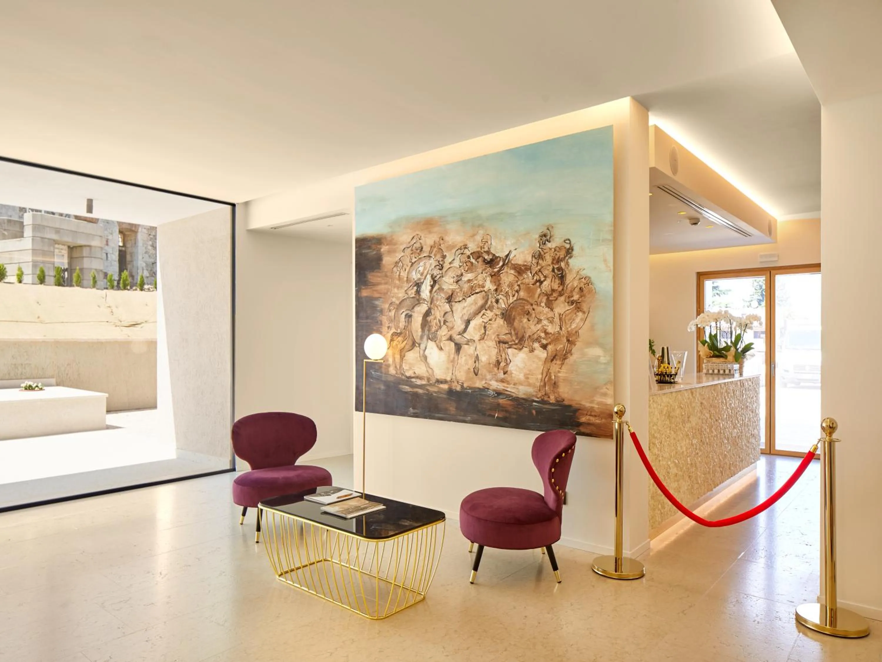 Lobby or reception in Relais Forte Benedek Wine & SPA - Adults Only
