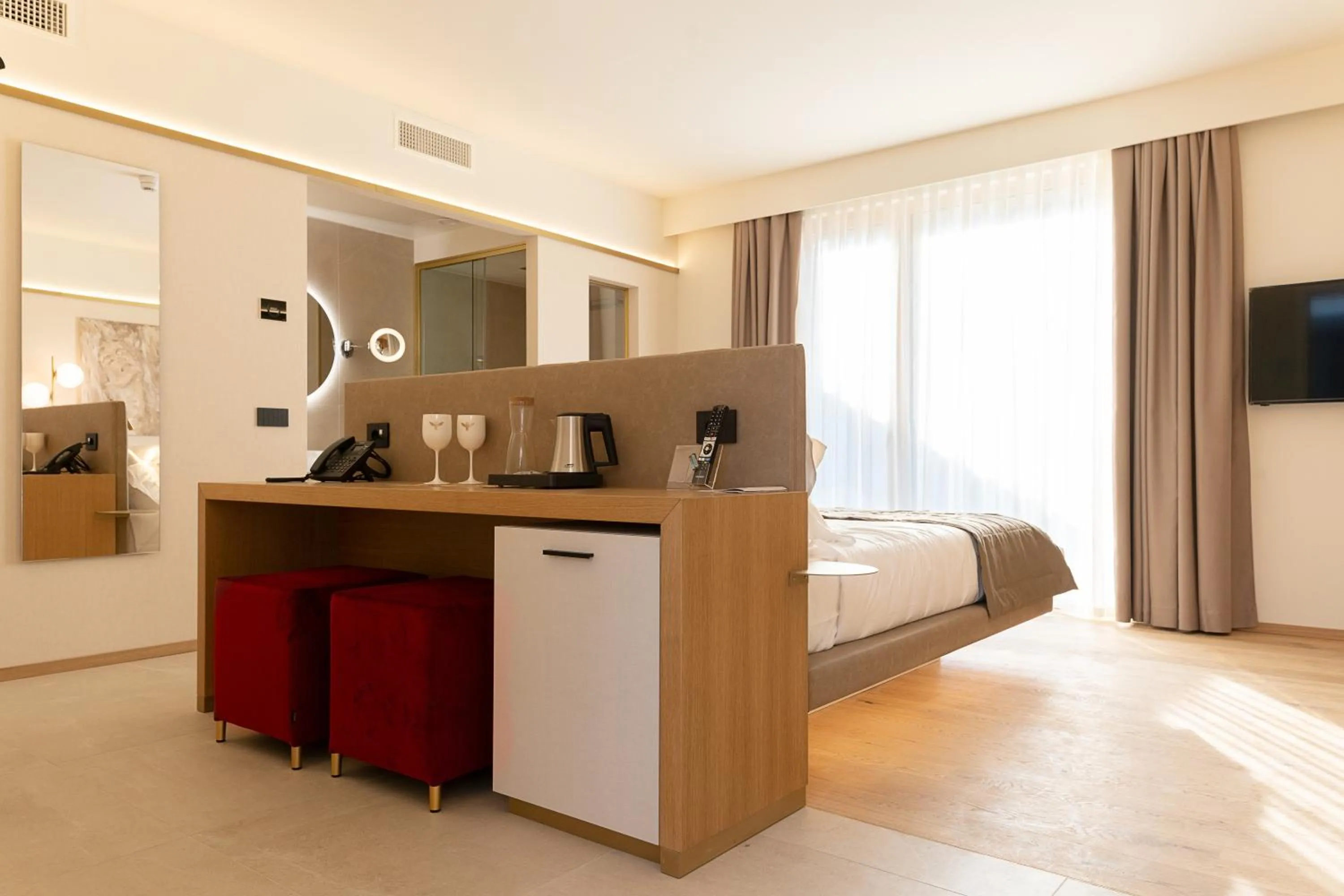 Bed in Relais Forte Benedek Wine & SPA - Adults Only