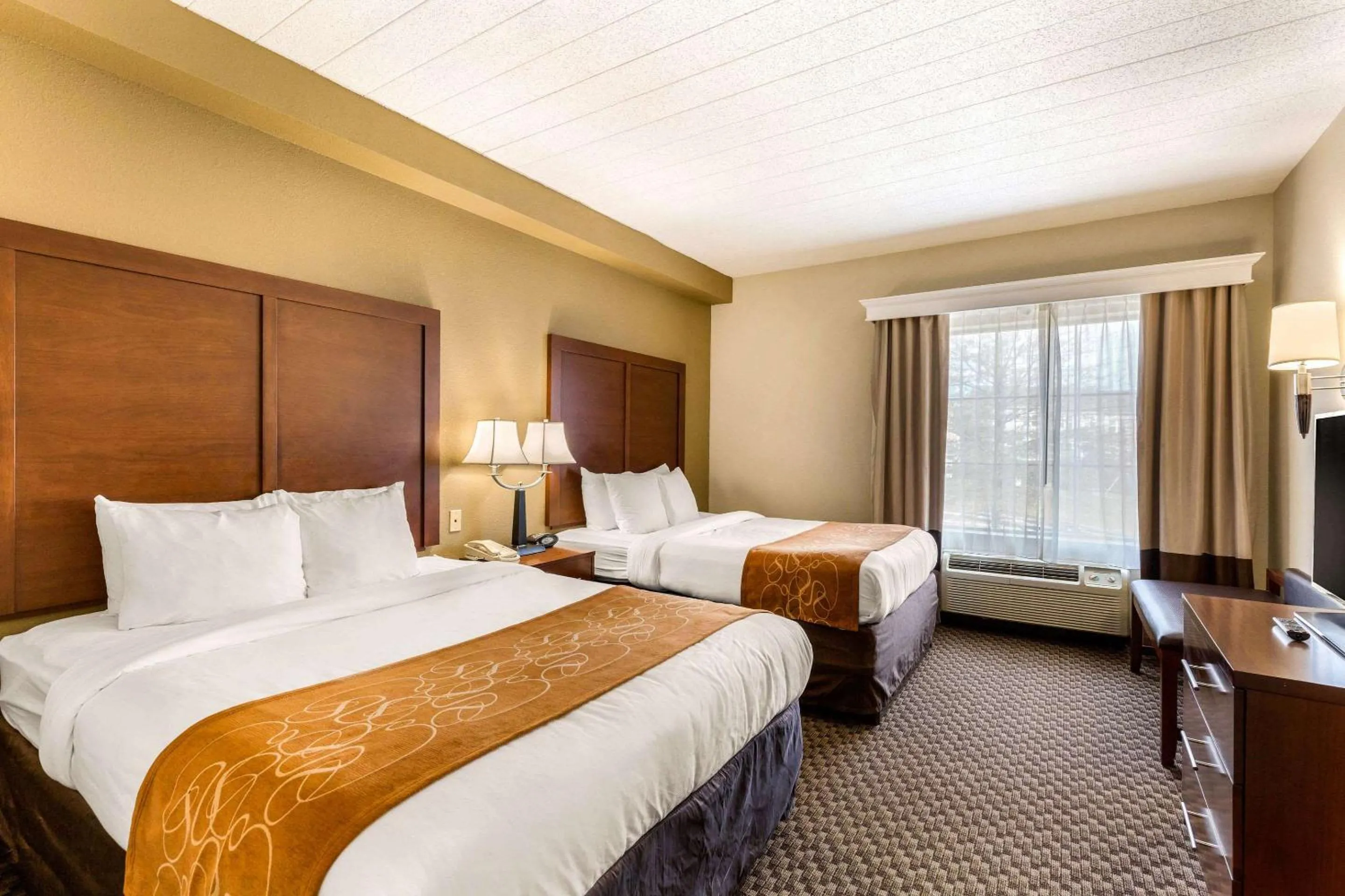 Bedroom, Bed in Comfort Suites Elkridge Columbia Gateway