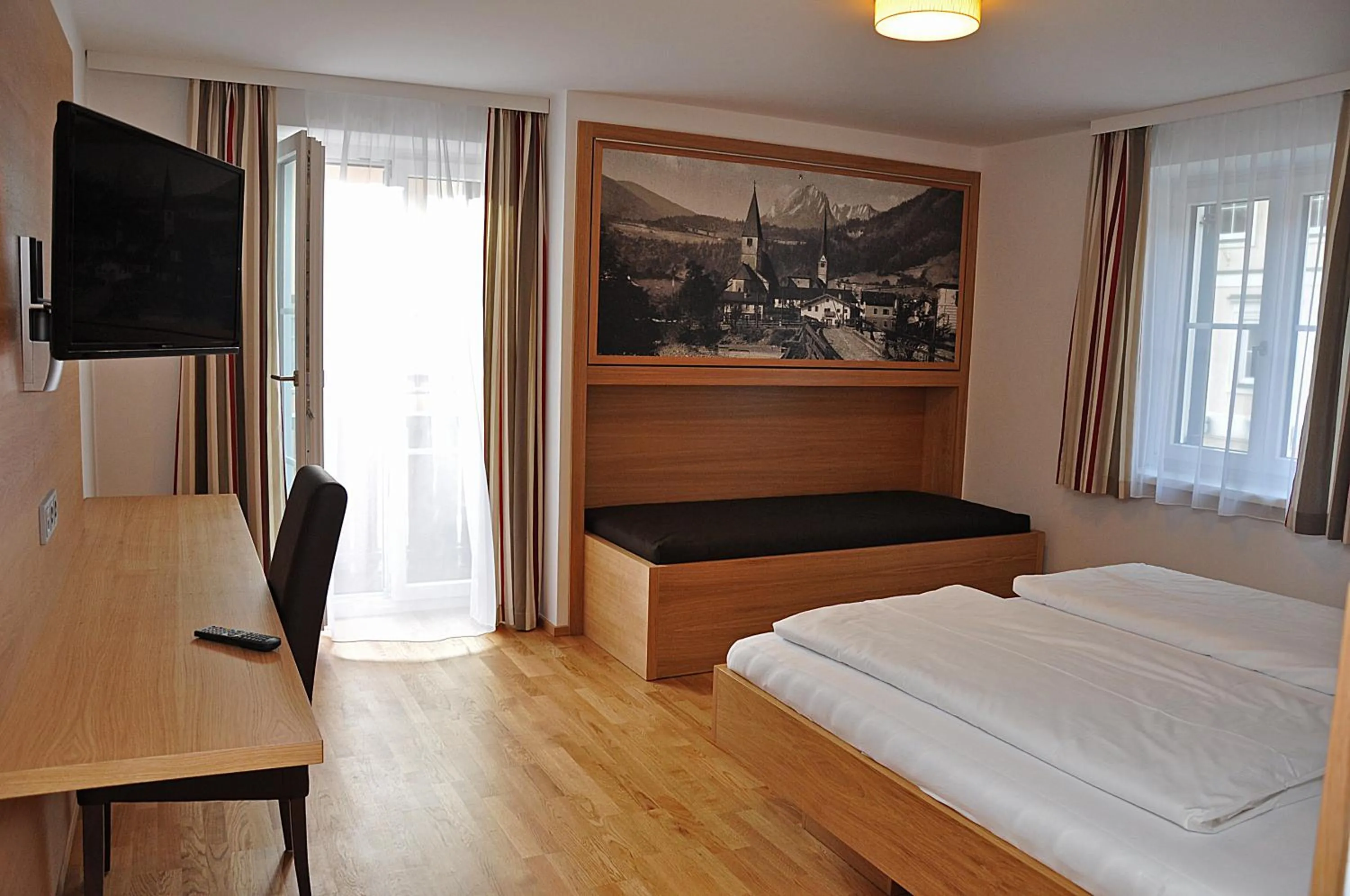 Photo of the whole room, Bed in Hotel Gasthof Tirolerwirt