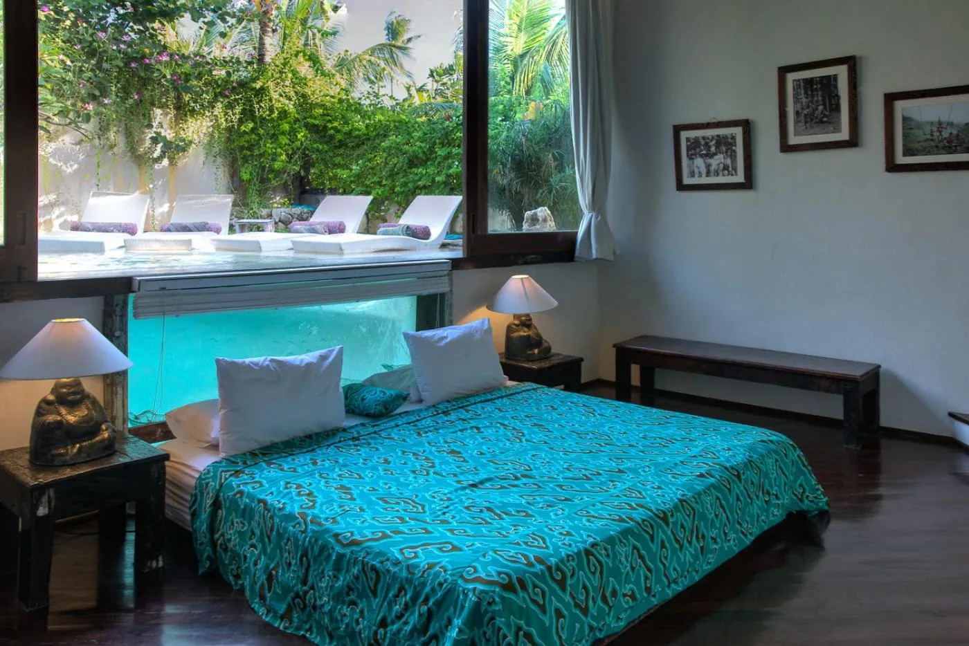 Bed in Phinisi Villas - Seminyak Beach