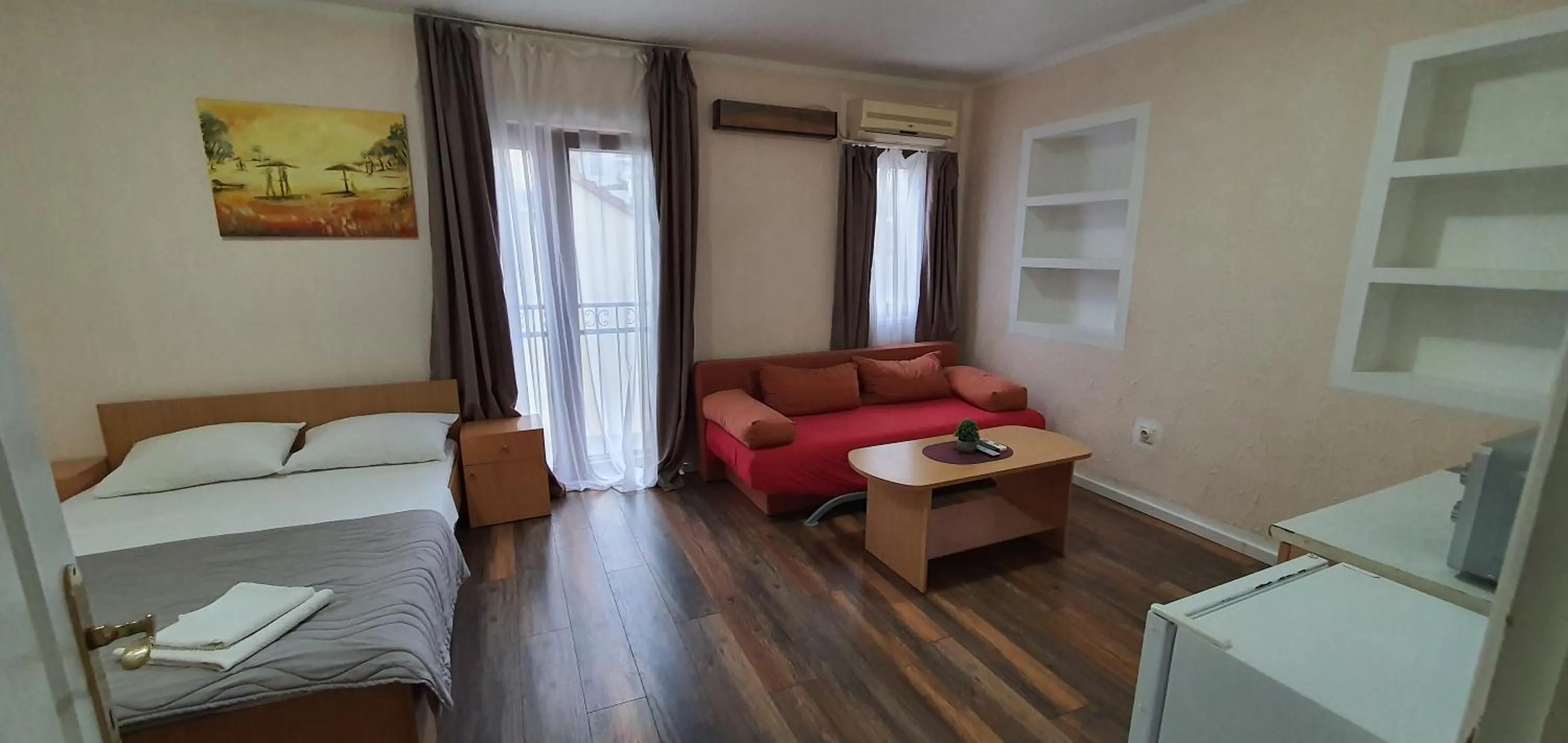 Bed in Martinović Rooms