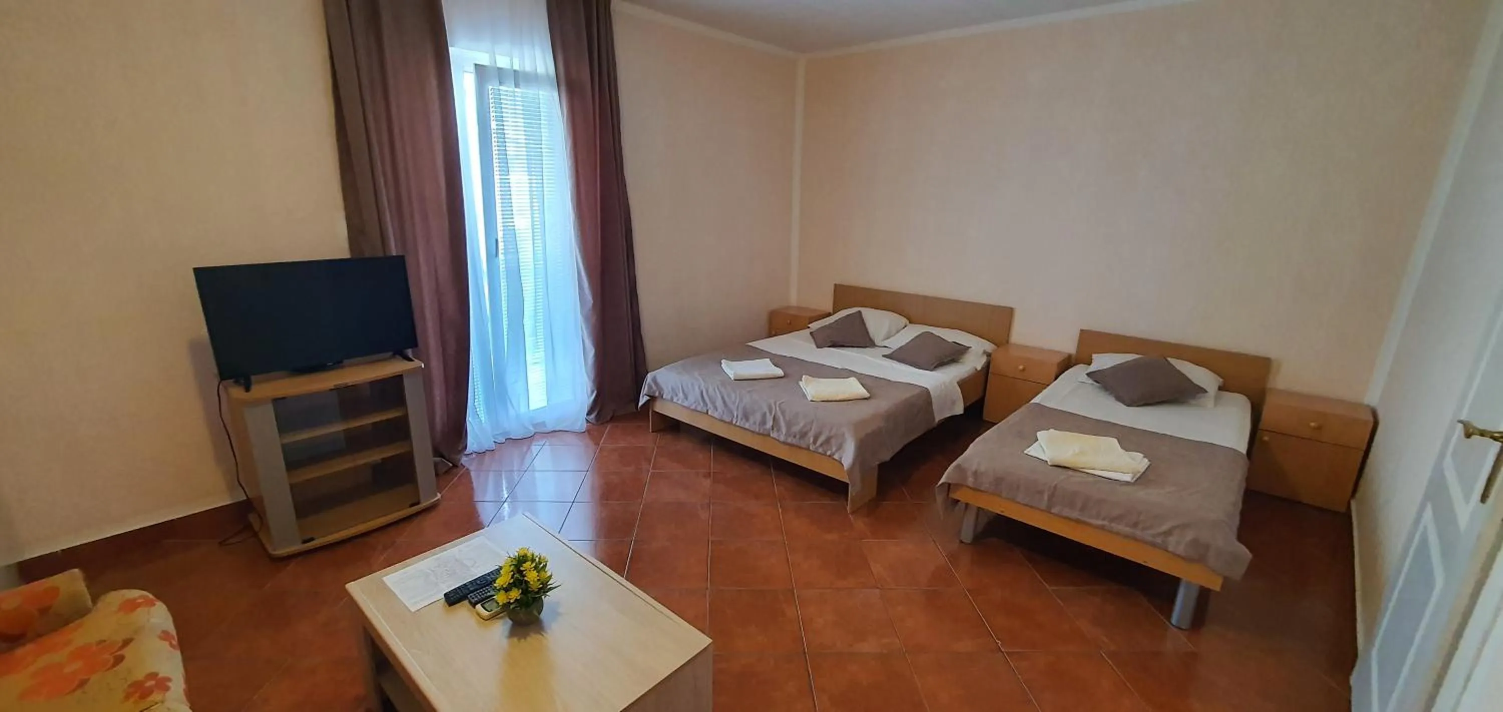 Bed in Martinović Rooms