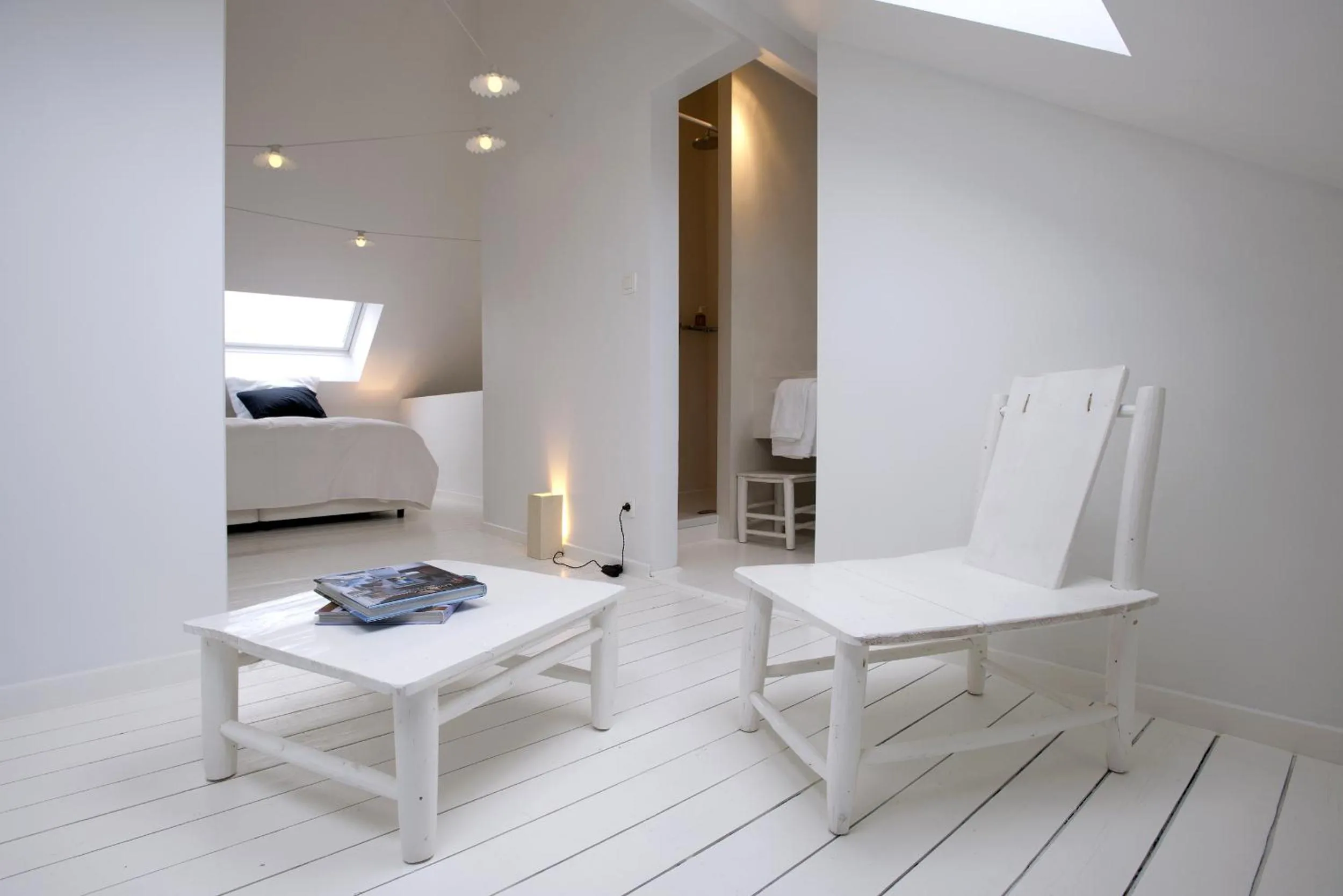 Bedroom in La Maison Haute guesthouse