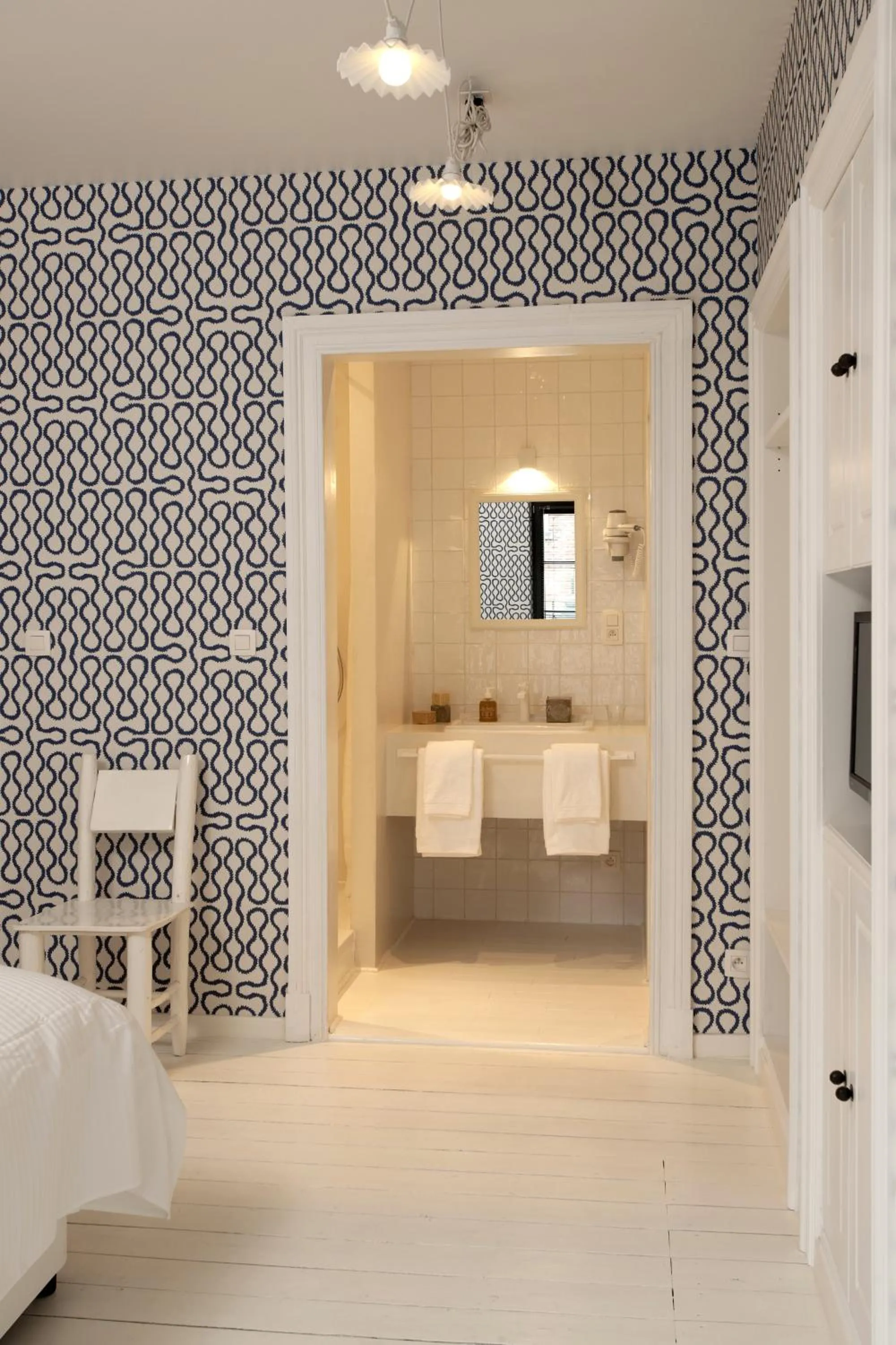 Bed in La Maison Haute guesthouse