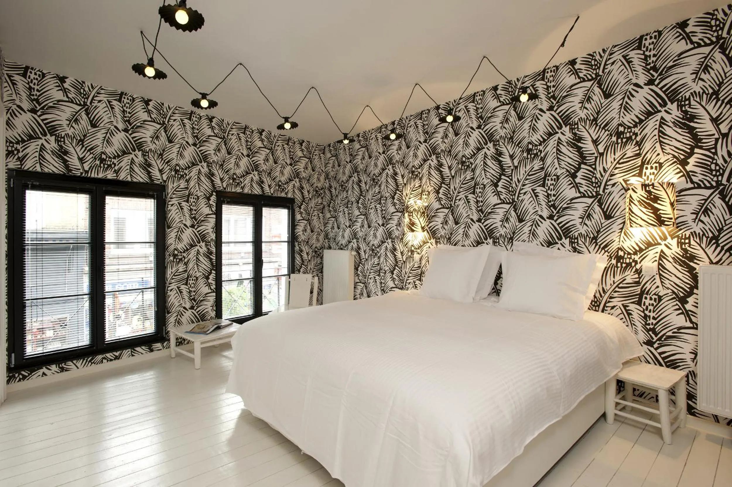 Bed in La Maison Haute guesthouse