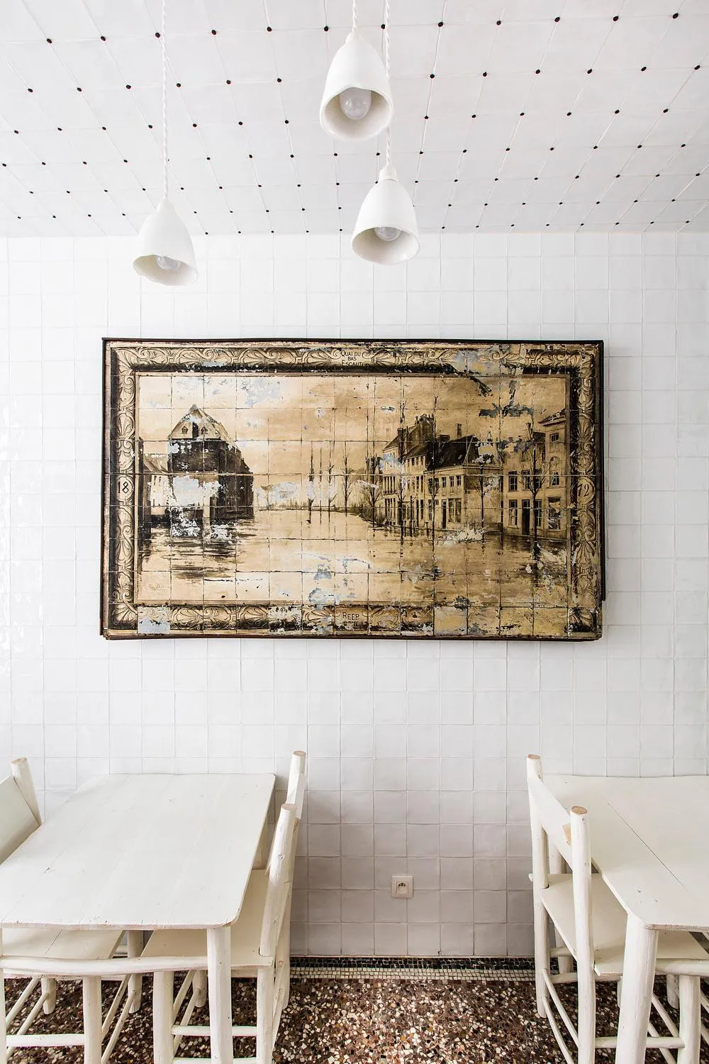 Dining area in La Maison Haute guesthouse