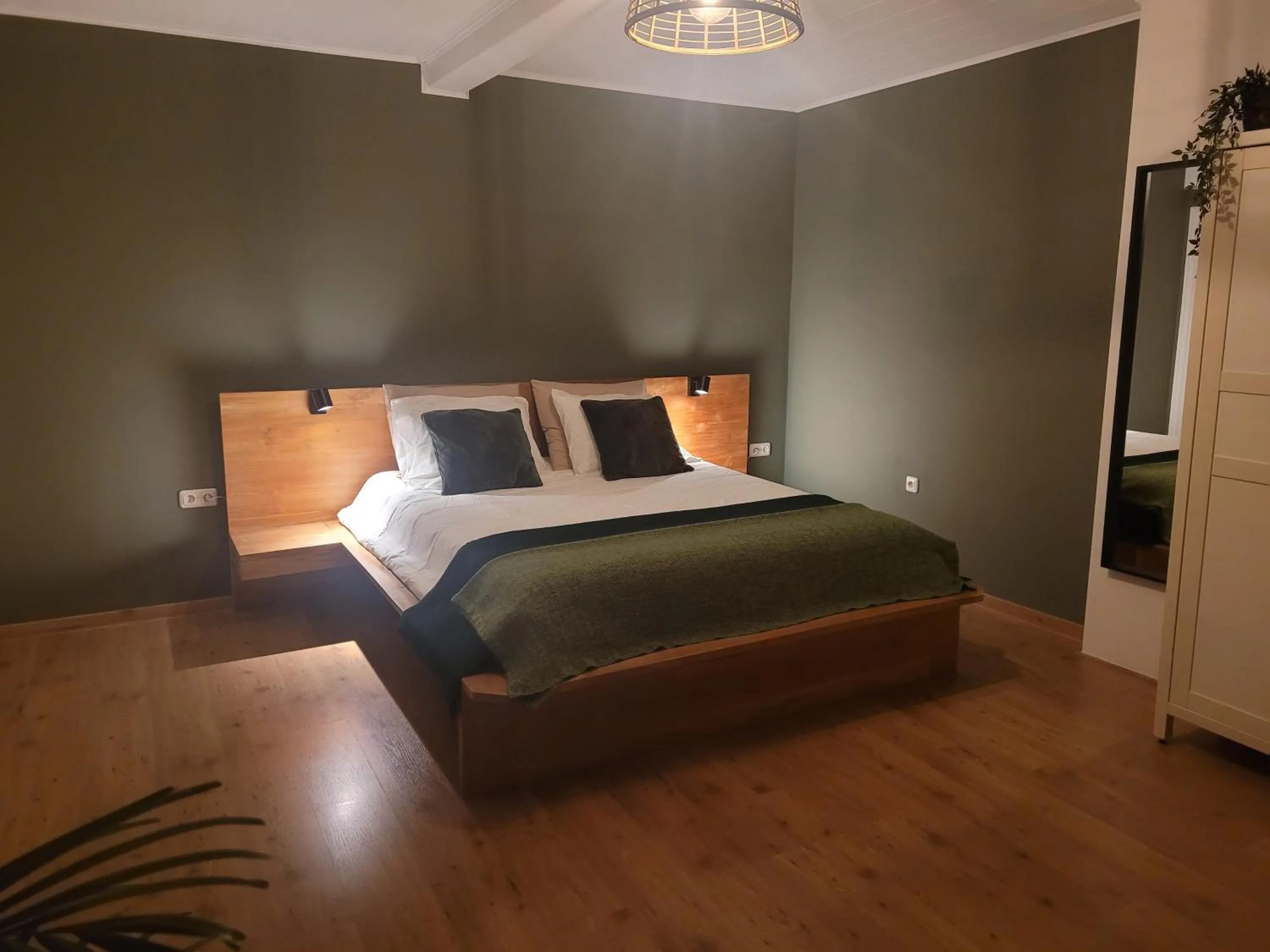 Bedroom, Bed in Bon Vert B&B en Café