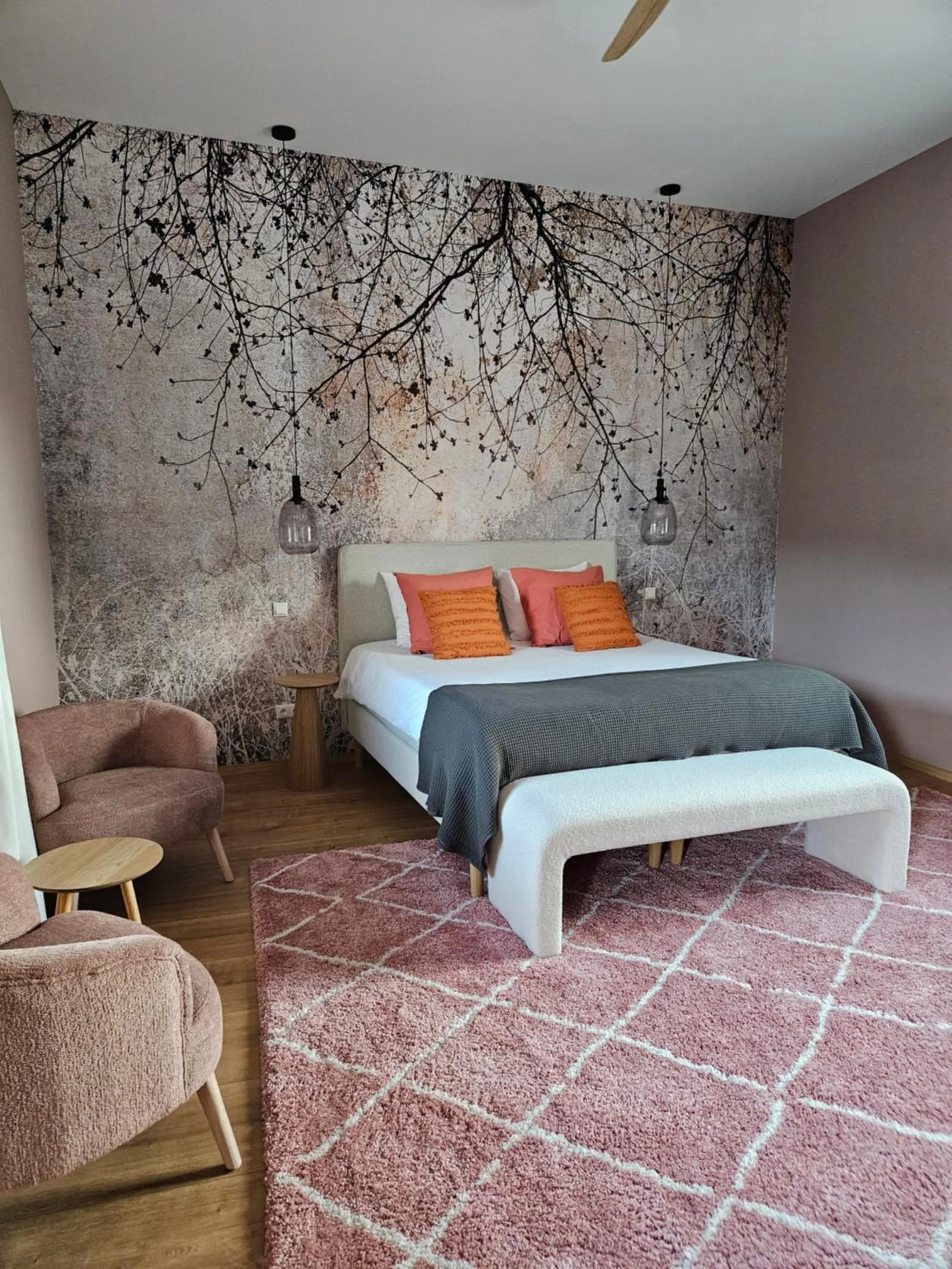 Bedroom, Bed in Bon Vert B&B en Café