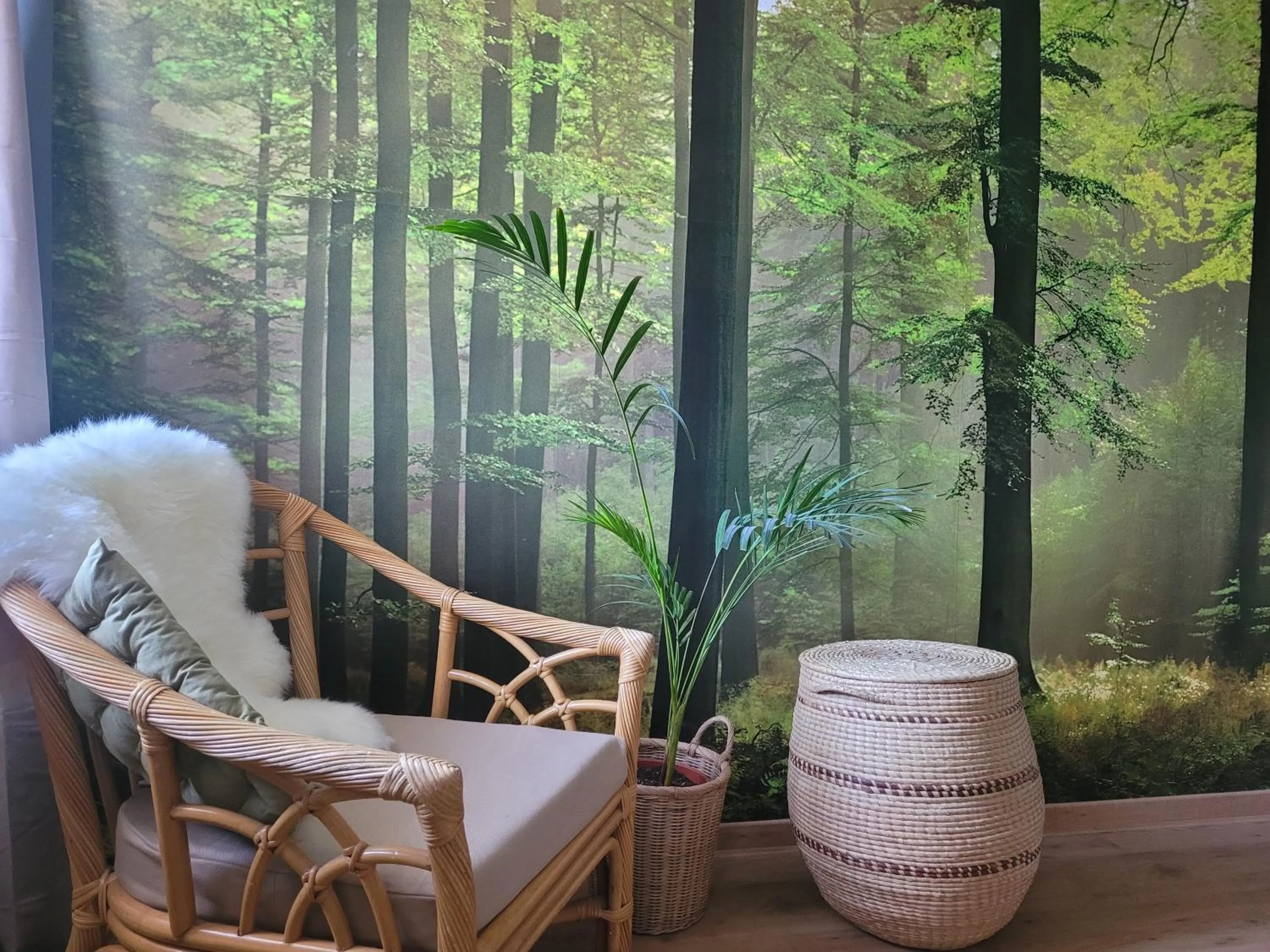 Seating area in Bon Vert B&B en Café