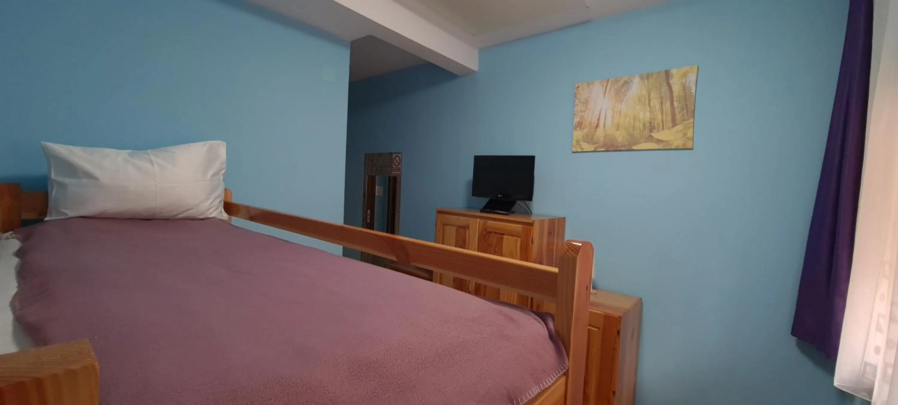 Bed in Pensiunea Aurora - Great Hostel Voineasa