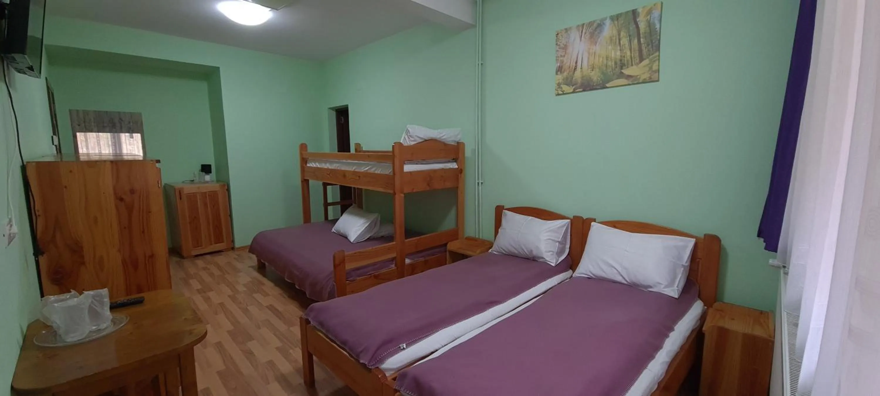 bunk bed, Bed in Pensiunea Aurora - Great Hostel Voineasa