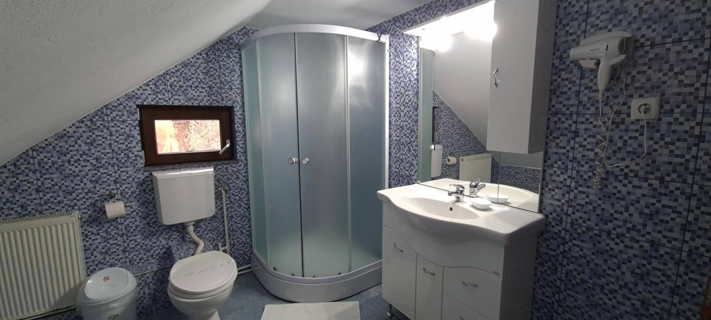 Bathroom in Pensiunea Aurora - Great Hostel Voineasa