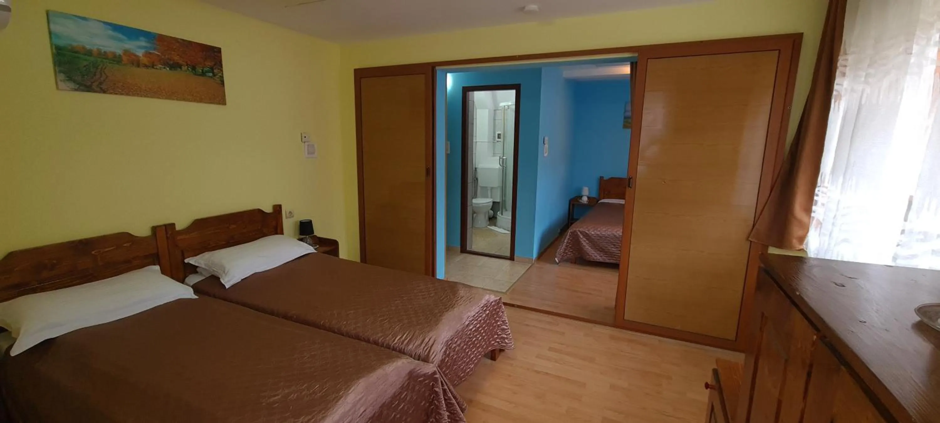 Bed in Pensiunea Aurora - Great Hostel Voineasa