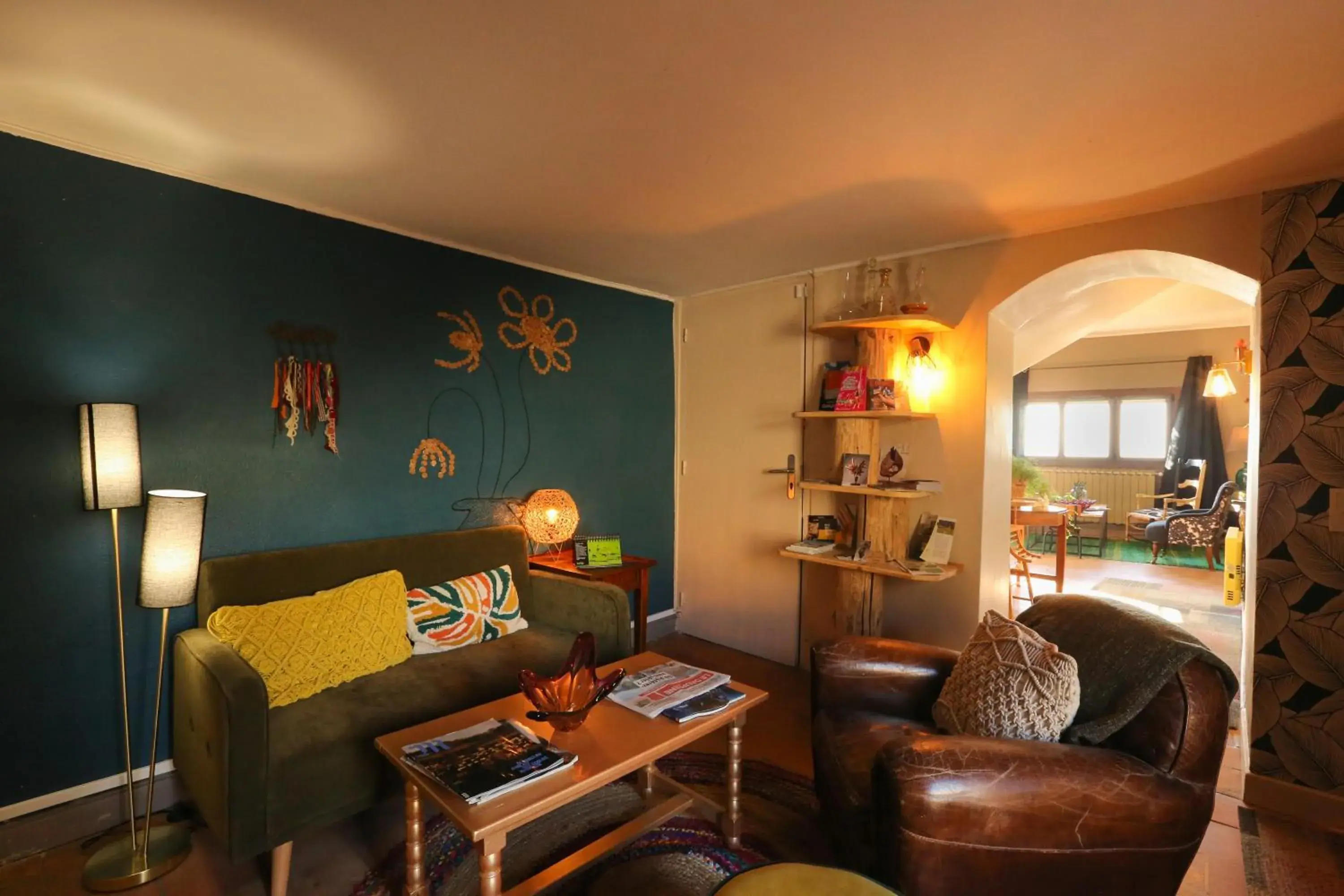 Living room in La Treille Muscate Living room in La Treille Muscate