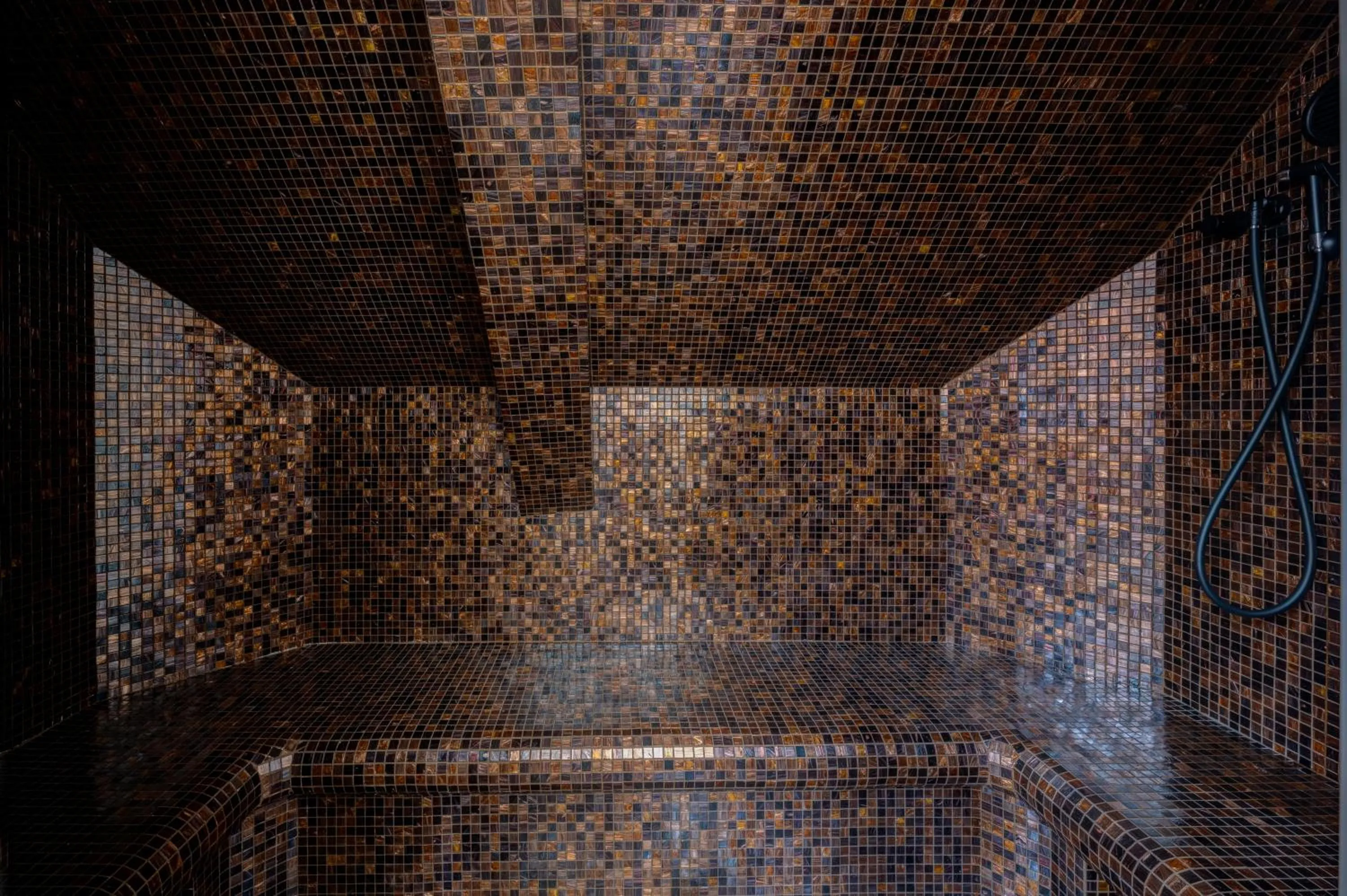 Steam room in Château des Avenieres - Relais & Châteaux