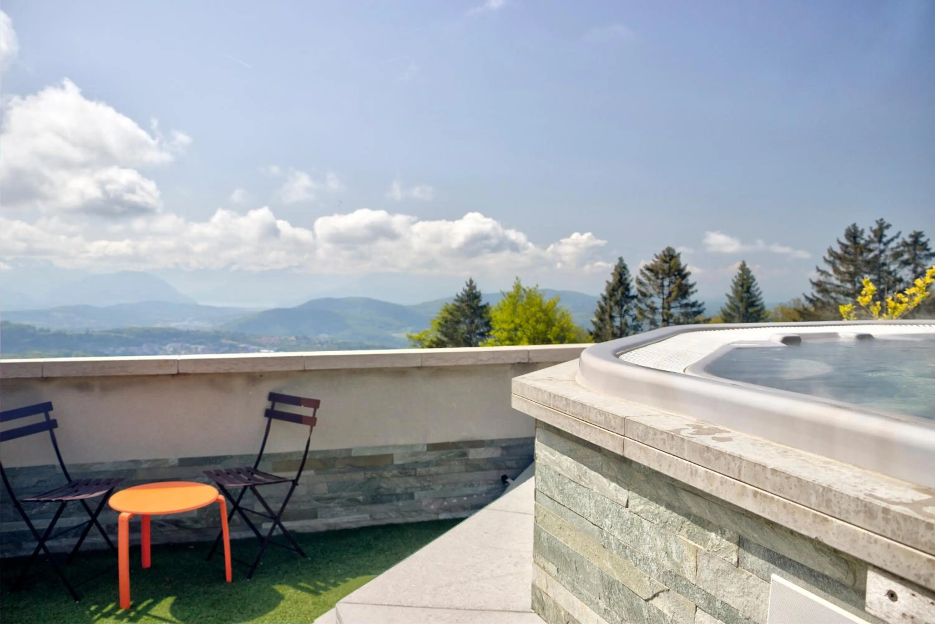 Natural landscape in Château des Avenieres - Relais & Châteaux