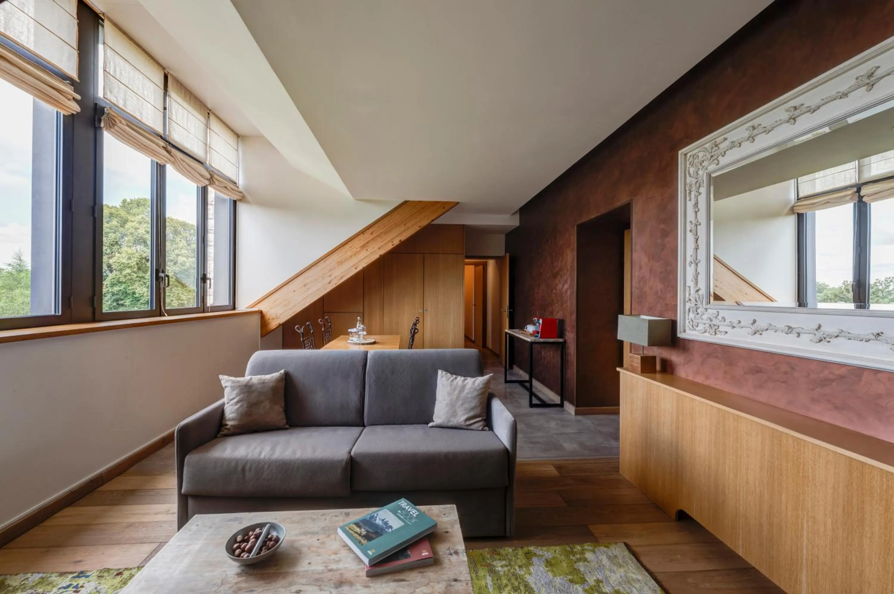 Living room in Château des Avenieres - Relais & Châteaux